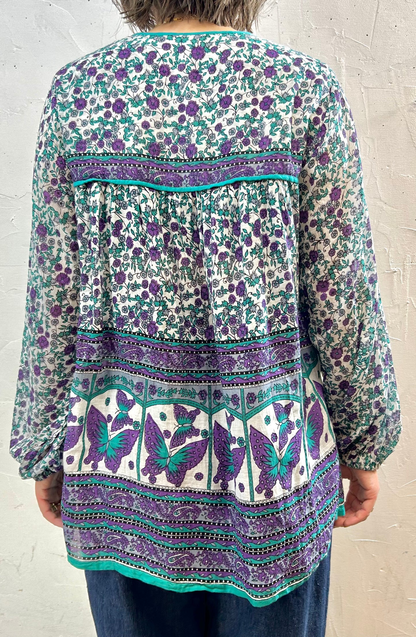 Vintage Indian Cotton Tunic [F27720]