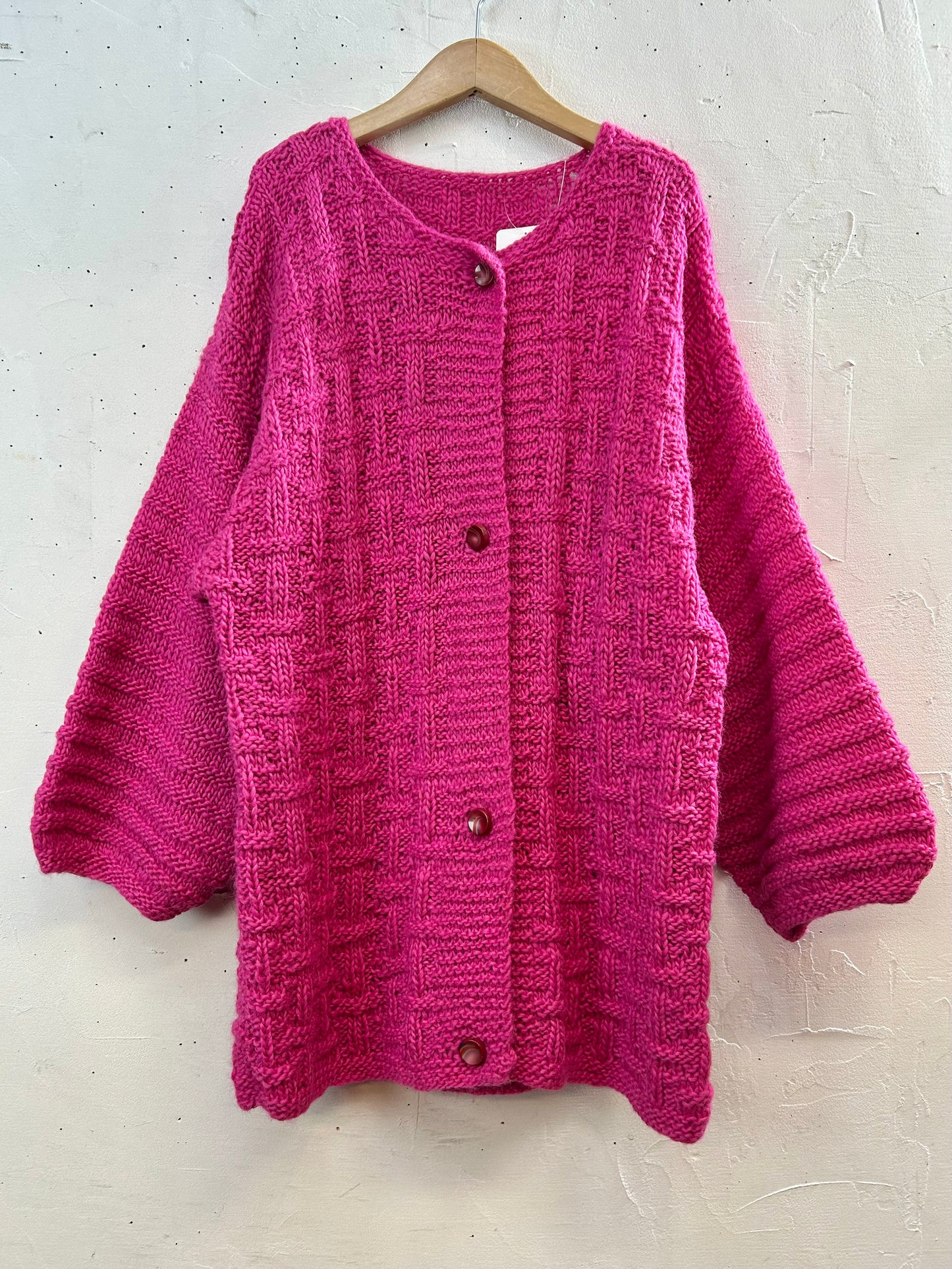 Vintage Hand Knit Cardigan [A29298]