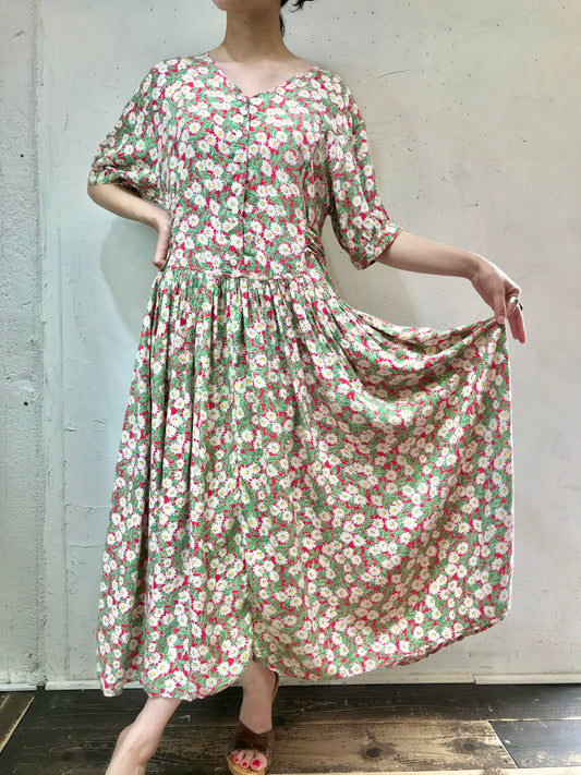 Vintage Viscose Dress [H24703]