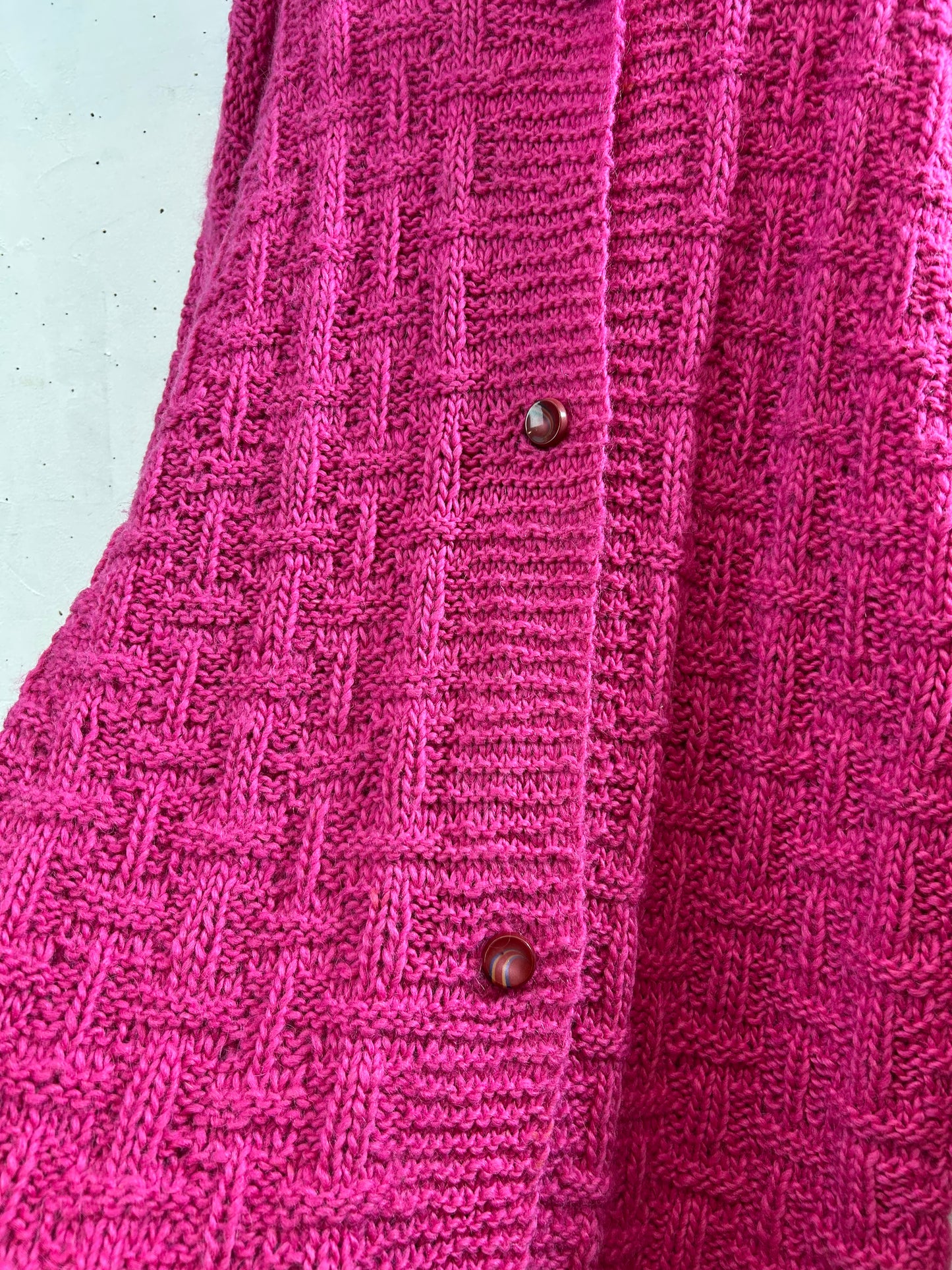 Vintage Hand Knit Cardigan [A29298]