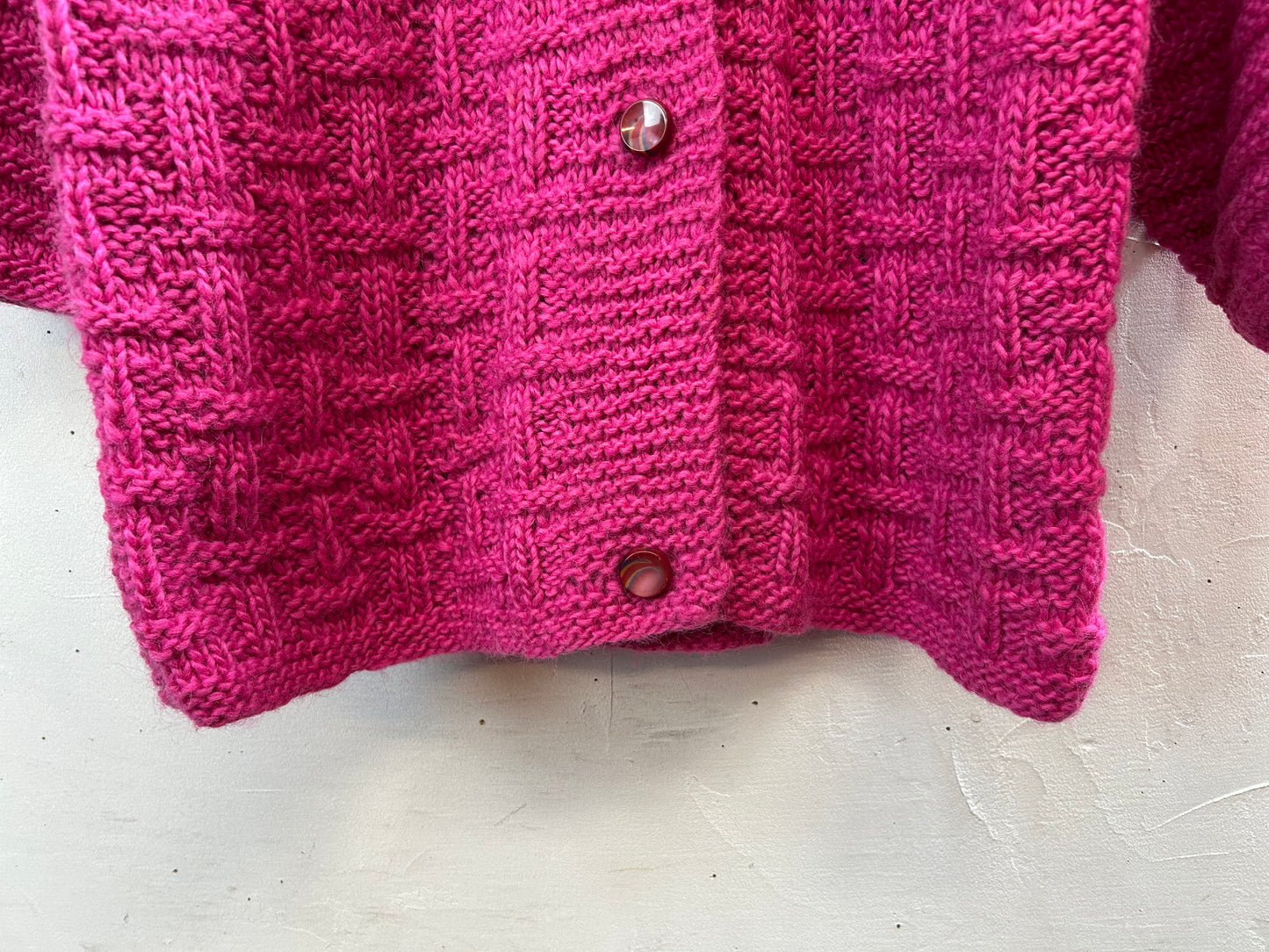 Vintage Hand Knit Cardigan [A29298]