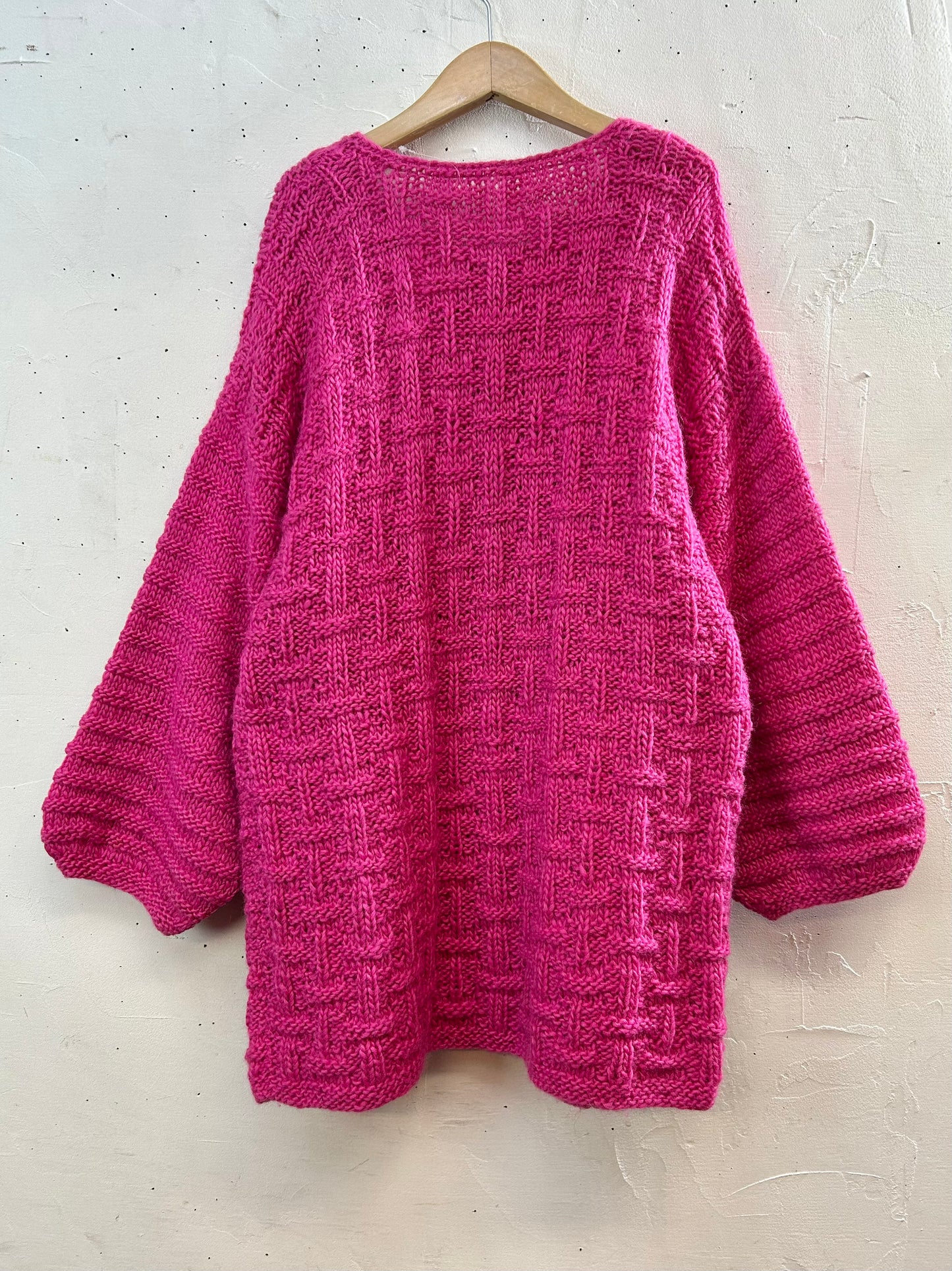 Vintage Hand Knit Cardigan [A29298]