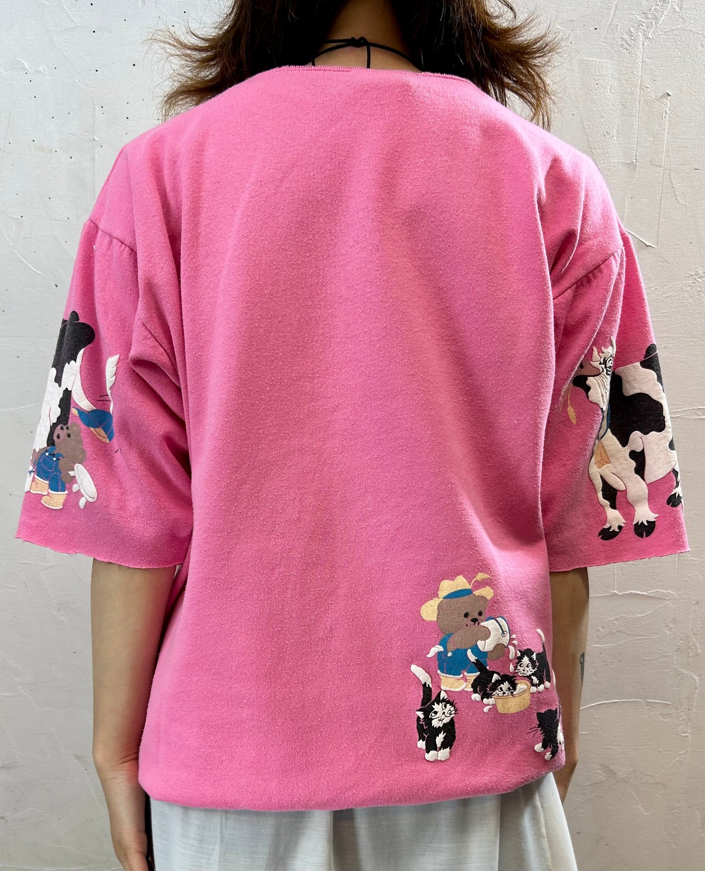 '80s Vintage Cut Off Sweat 〜SPUMONI〜 [F27554]