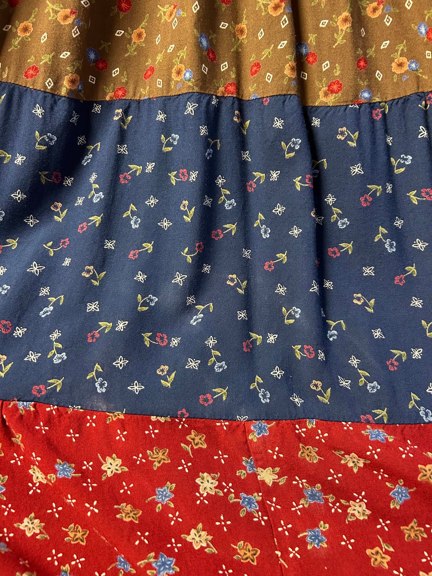Vintage Tiered Skirt [F30369]