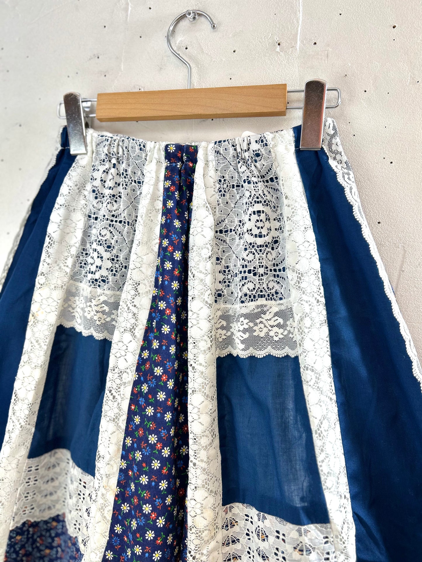 '70sVintage Patchwork Skirt [D29938]