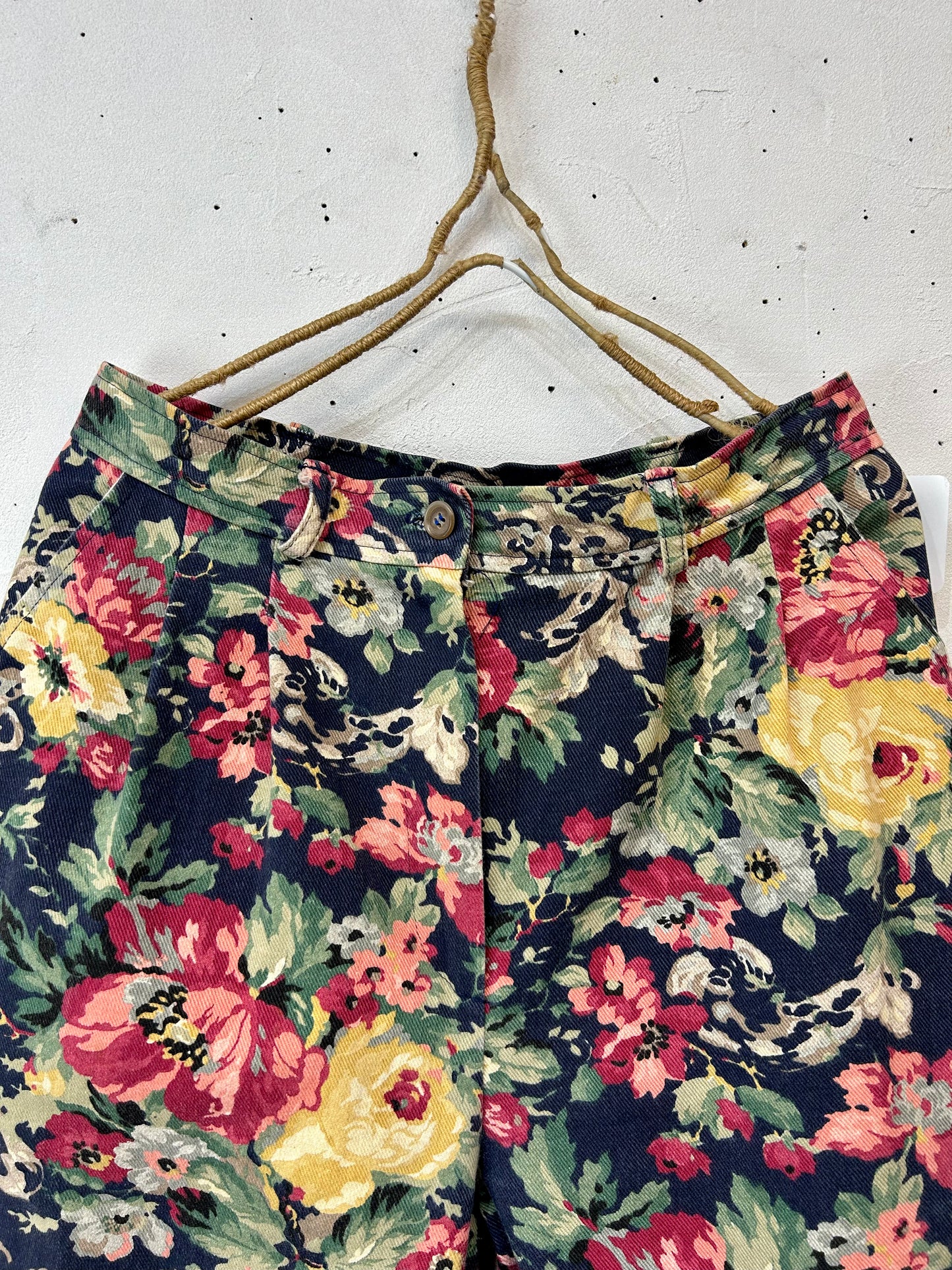 Vintage Flower Pants MADE IN USA [K25349]