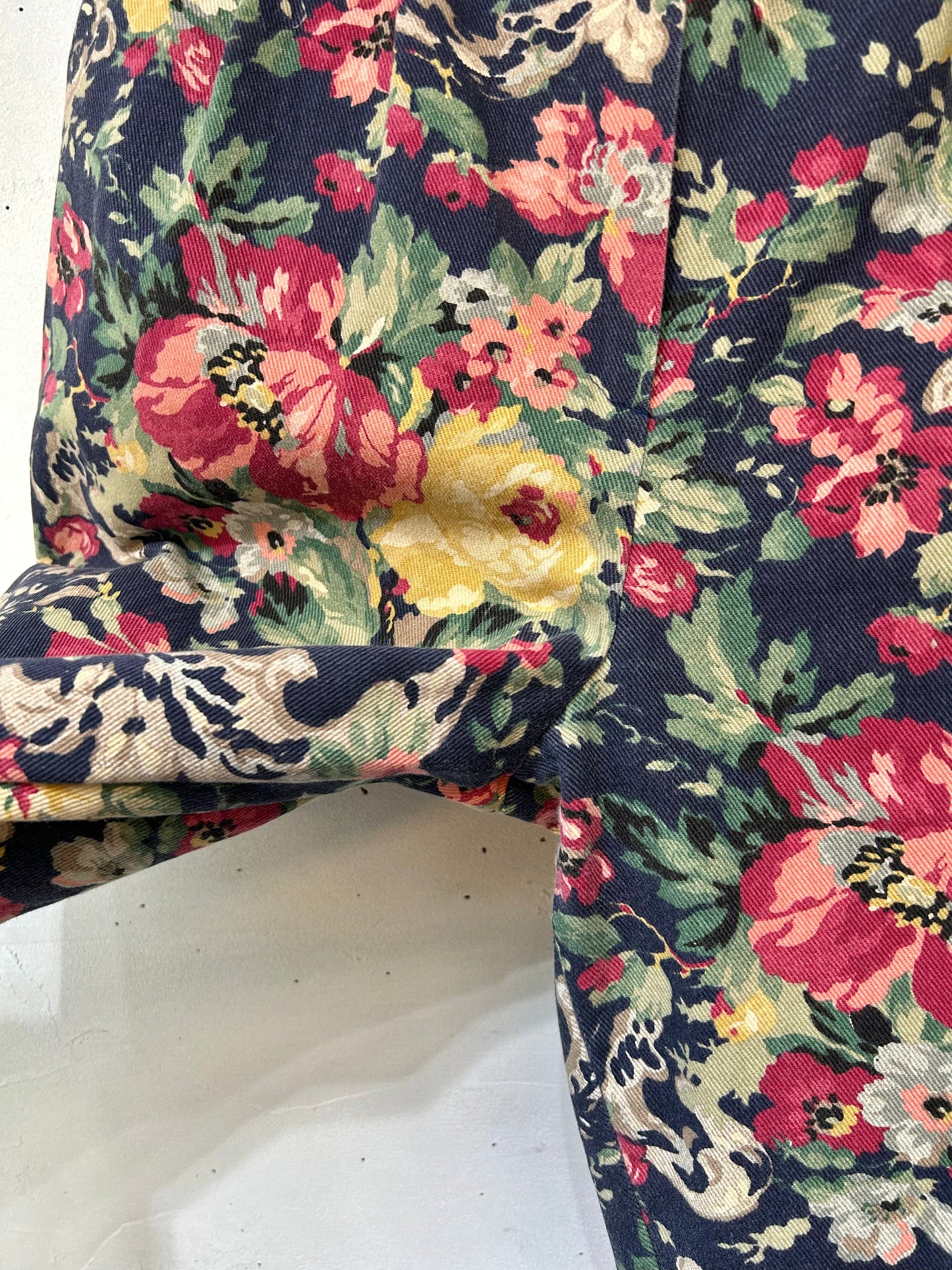 Vintage Flower Pants MADE IN USA [K25349]