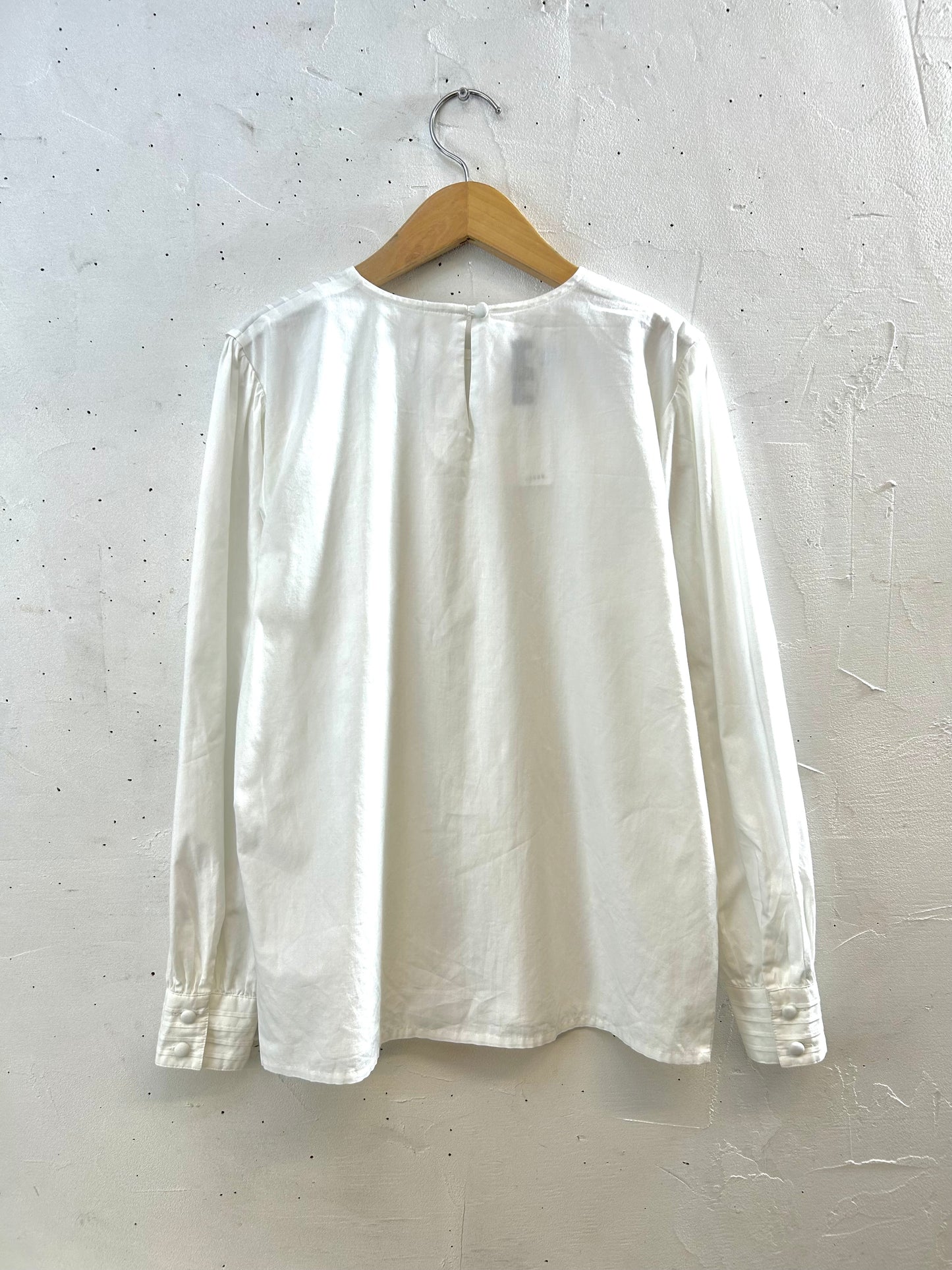 Vintage White Blouse　 [I28401］