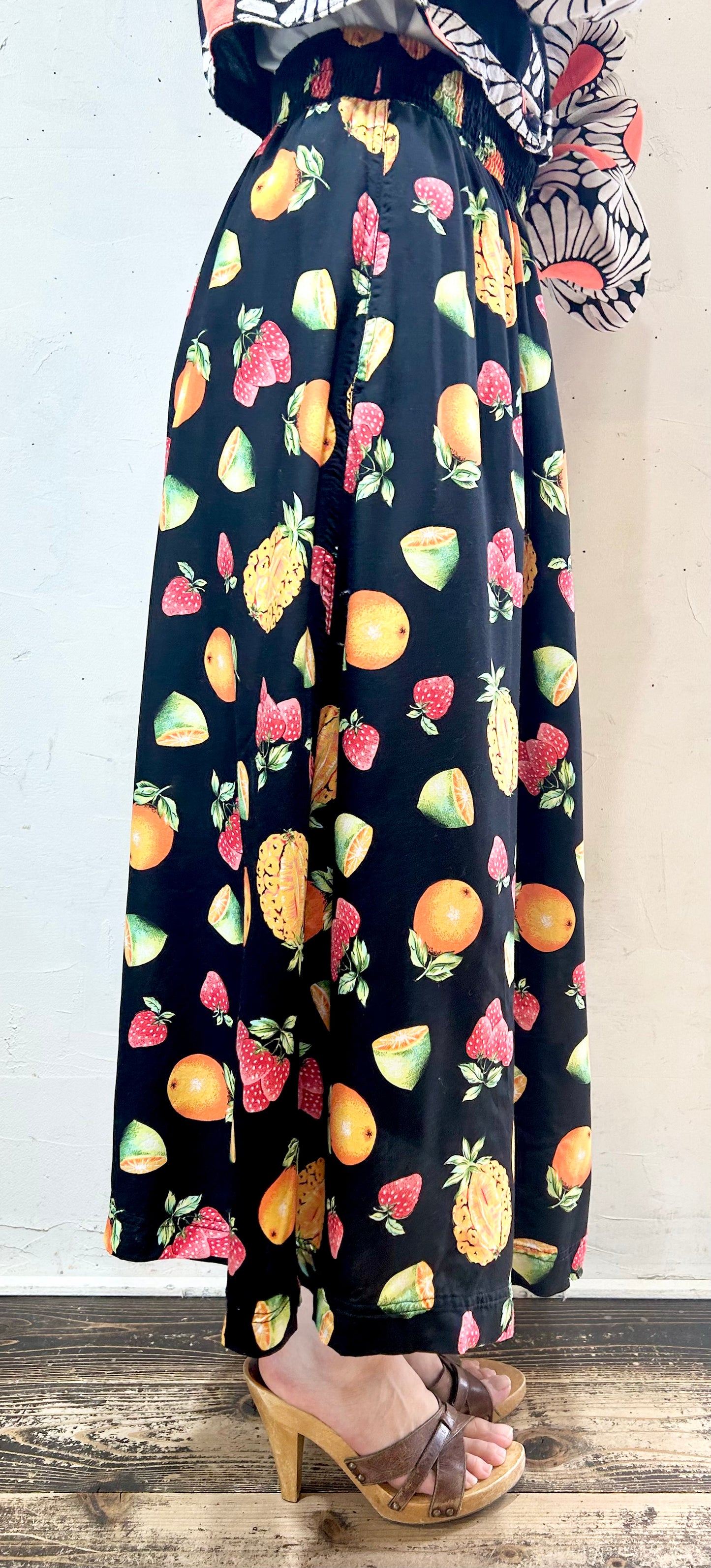 Vintage Fruits Skirt [H24836]