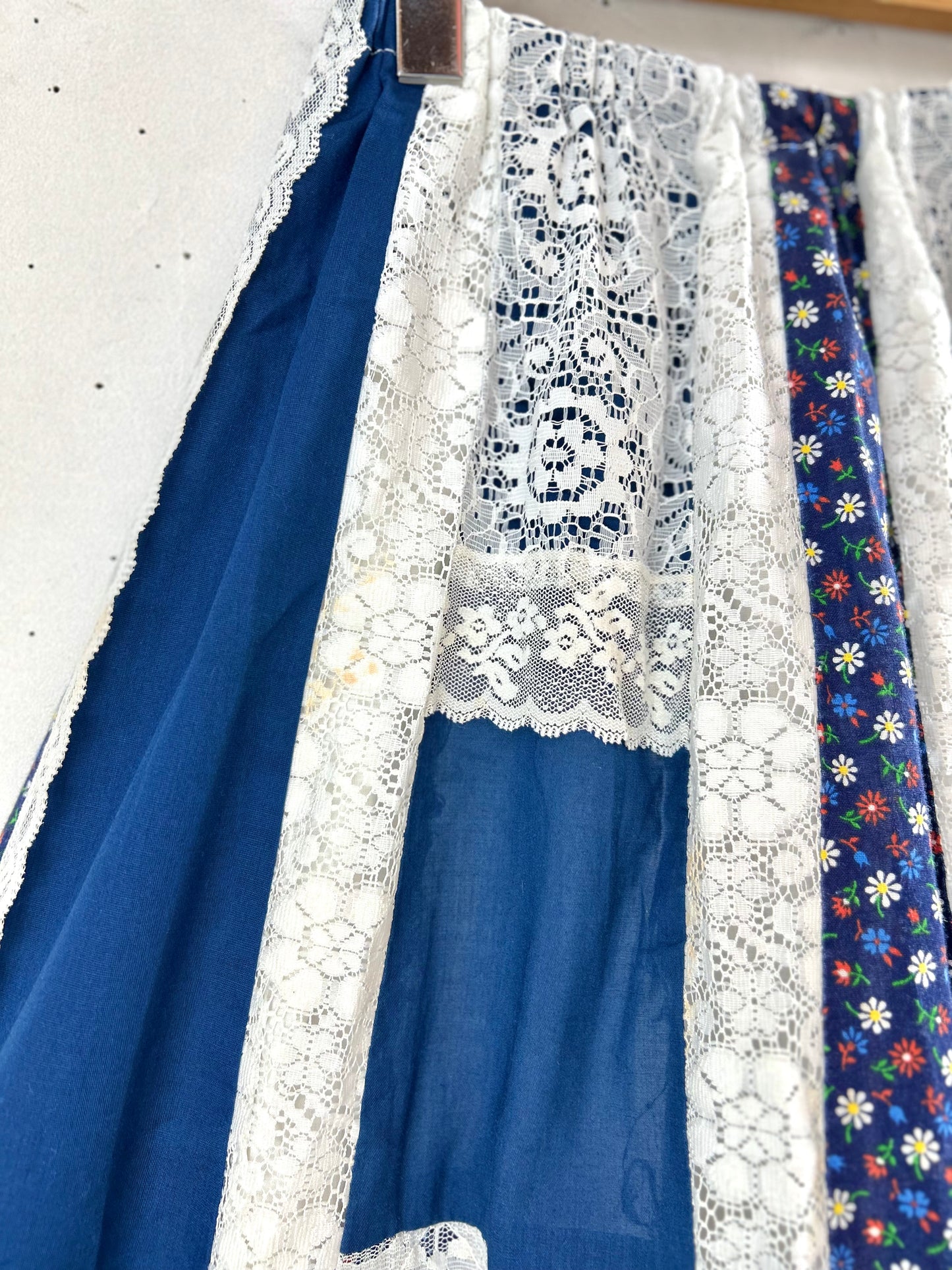 '70sVintage Patchwork Skirt [D29938]