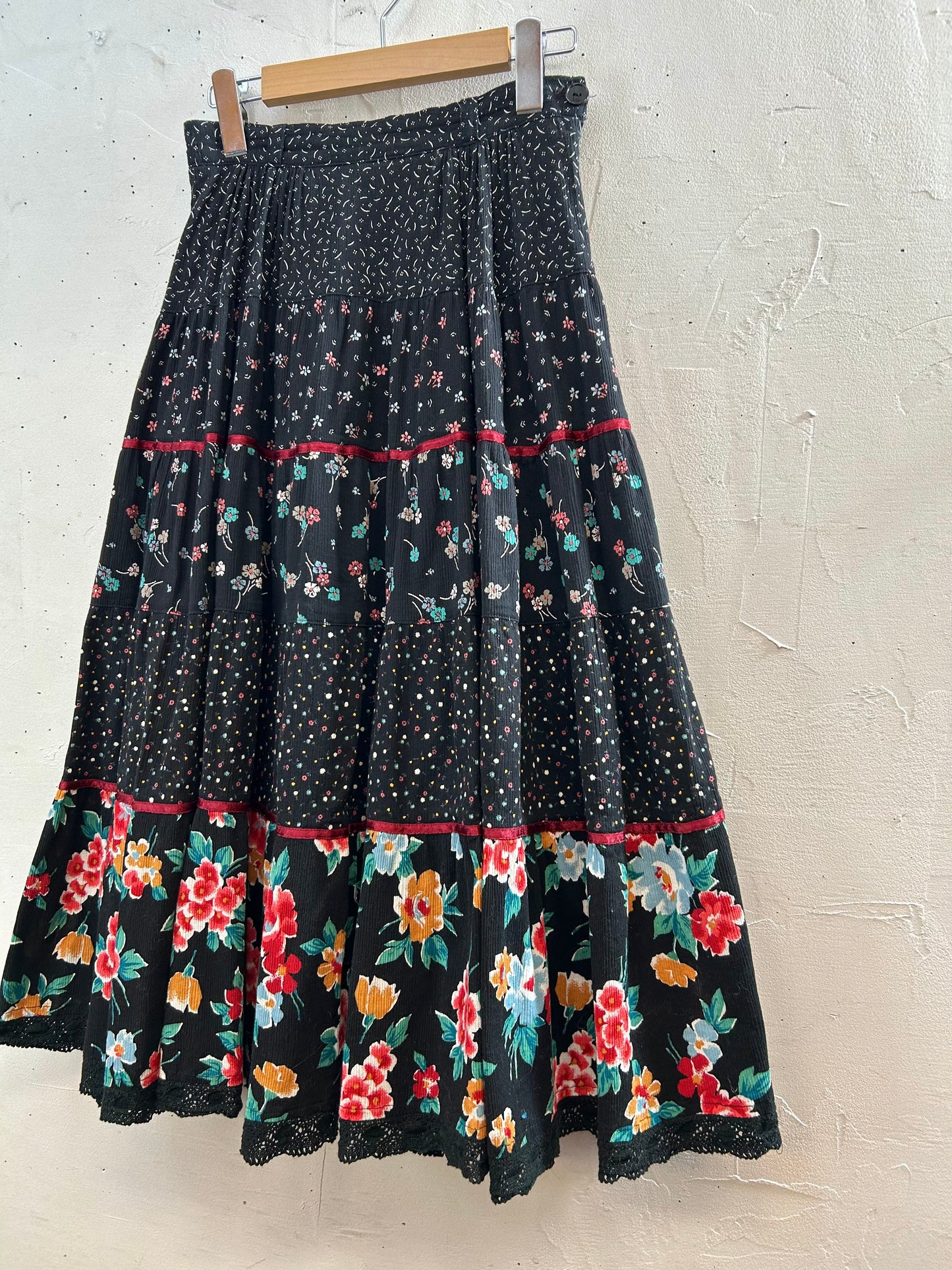 Vintage Tiered Skirt [A29292]