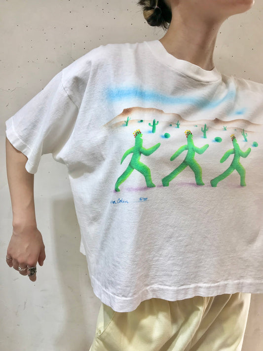’80s Vintage T-shirt 〜FRUIT OF THE LOOM〜 [H24697]