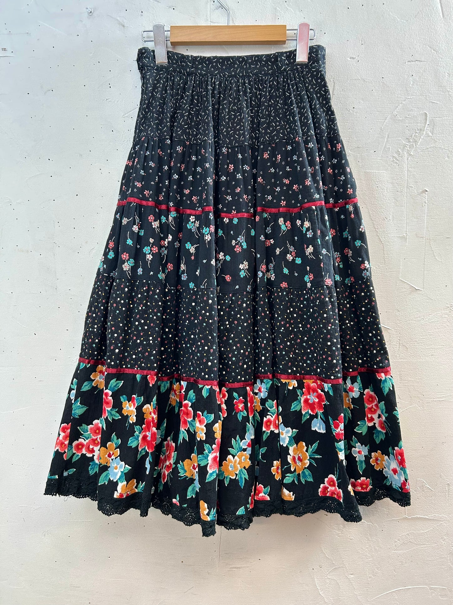 Vintage Tiered Skirt [A29292]