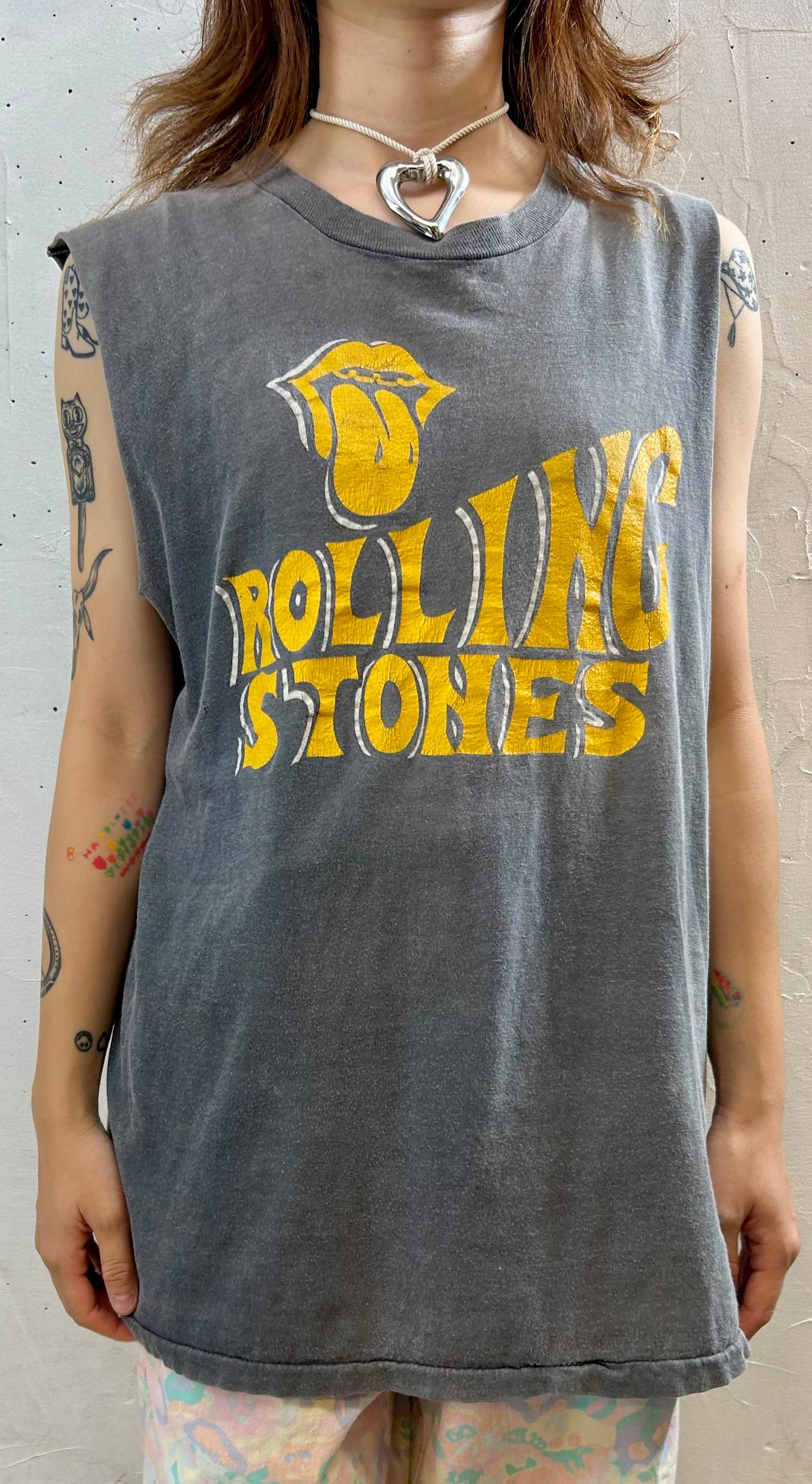 '80s Vintage T-Shirt MADE IN USA 〜ROLLING STONES〜 [G27861]