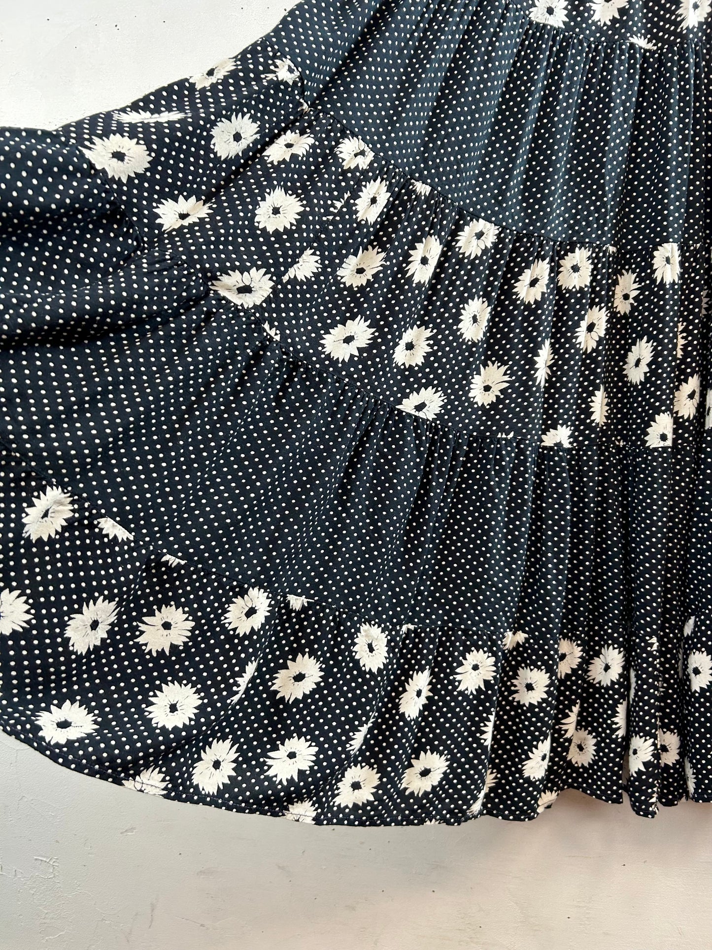 Vintage Tiered Skirt [A29291]