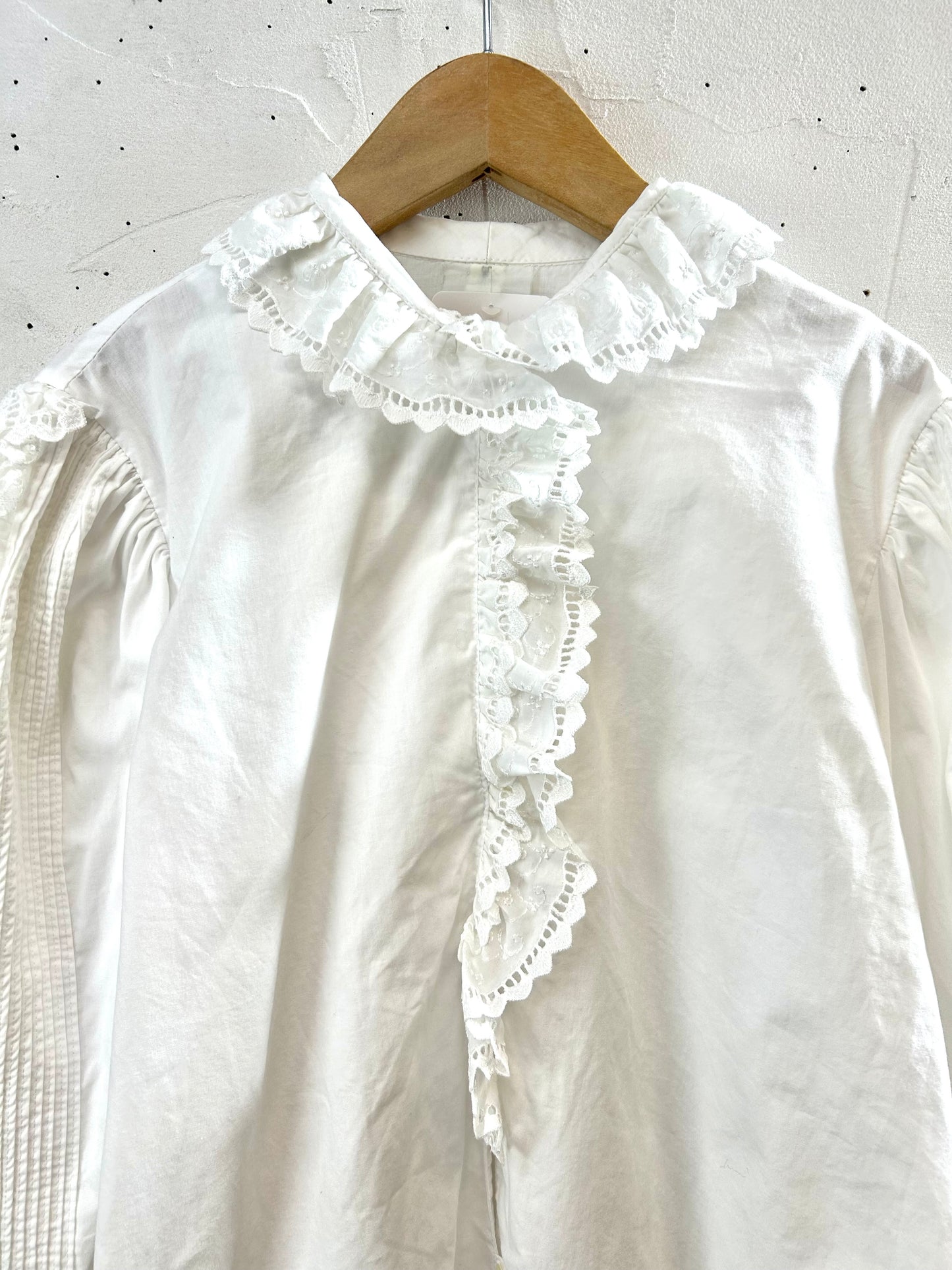 Vintage White Blouse　 [I28400]