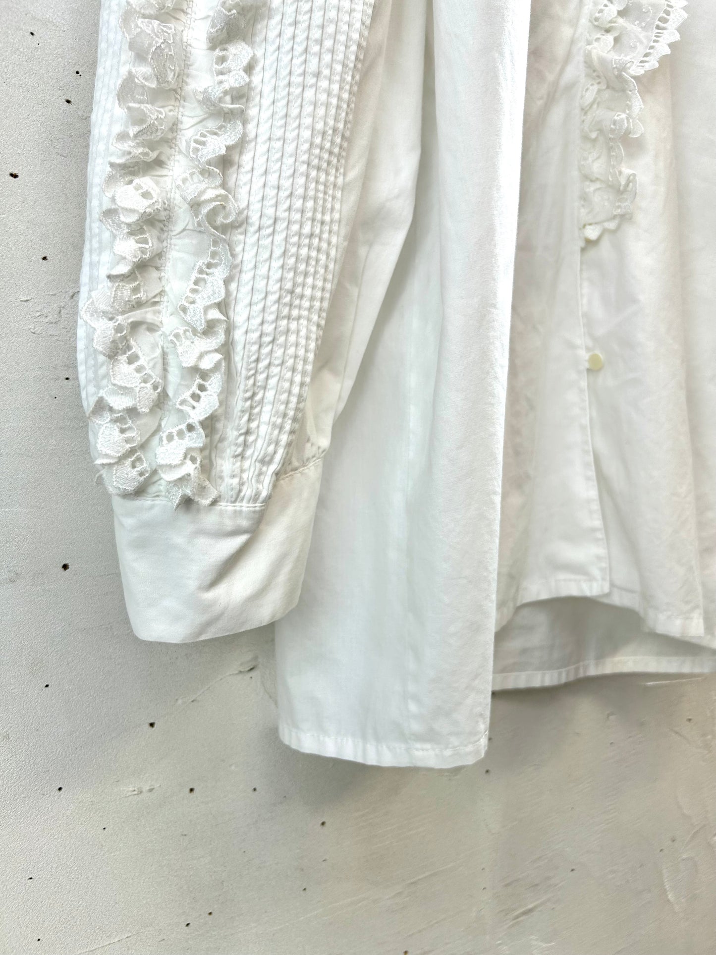 Vintage White Blouse　 [I28400]