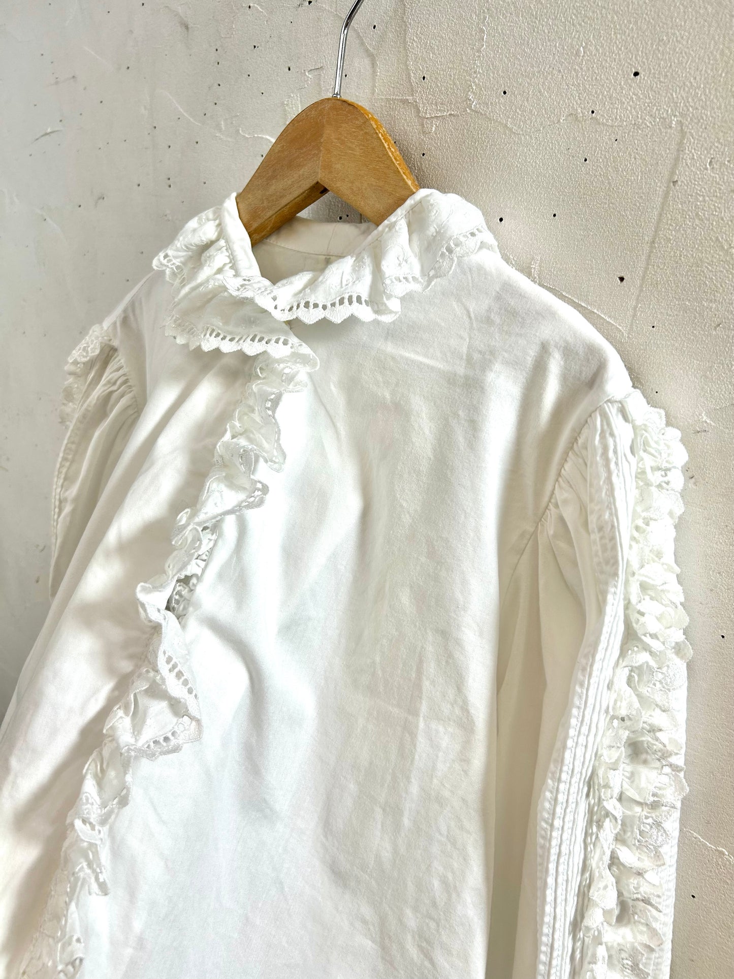 Vintage White Blouse　 [I28400]