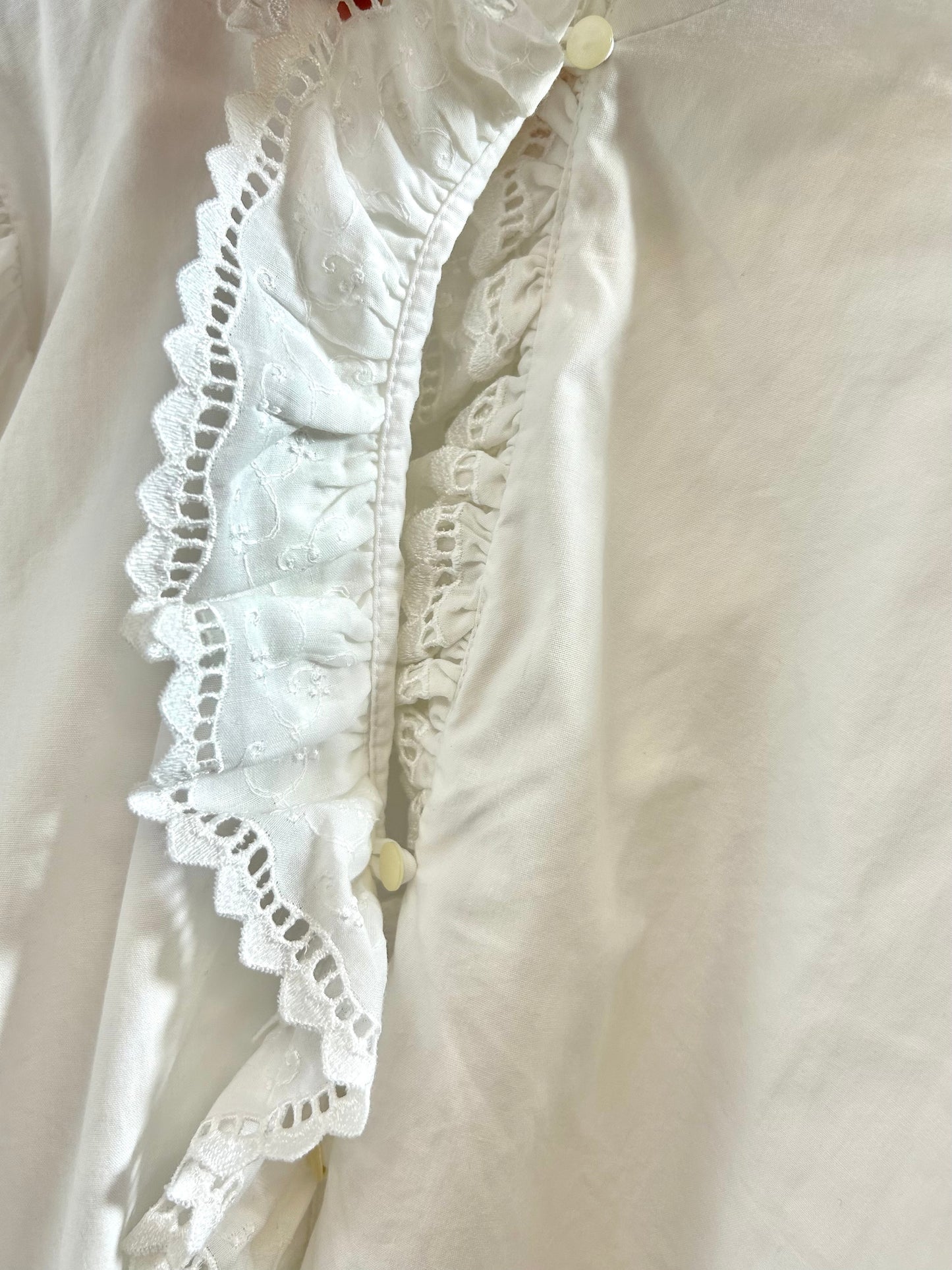 Vintage White Blouse　 [I28400]