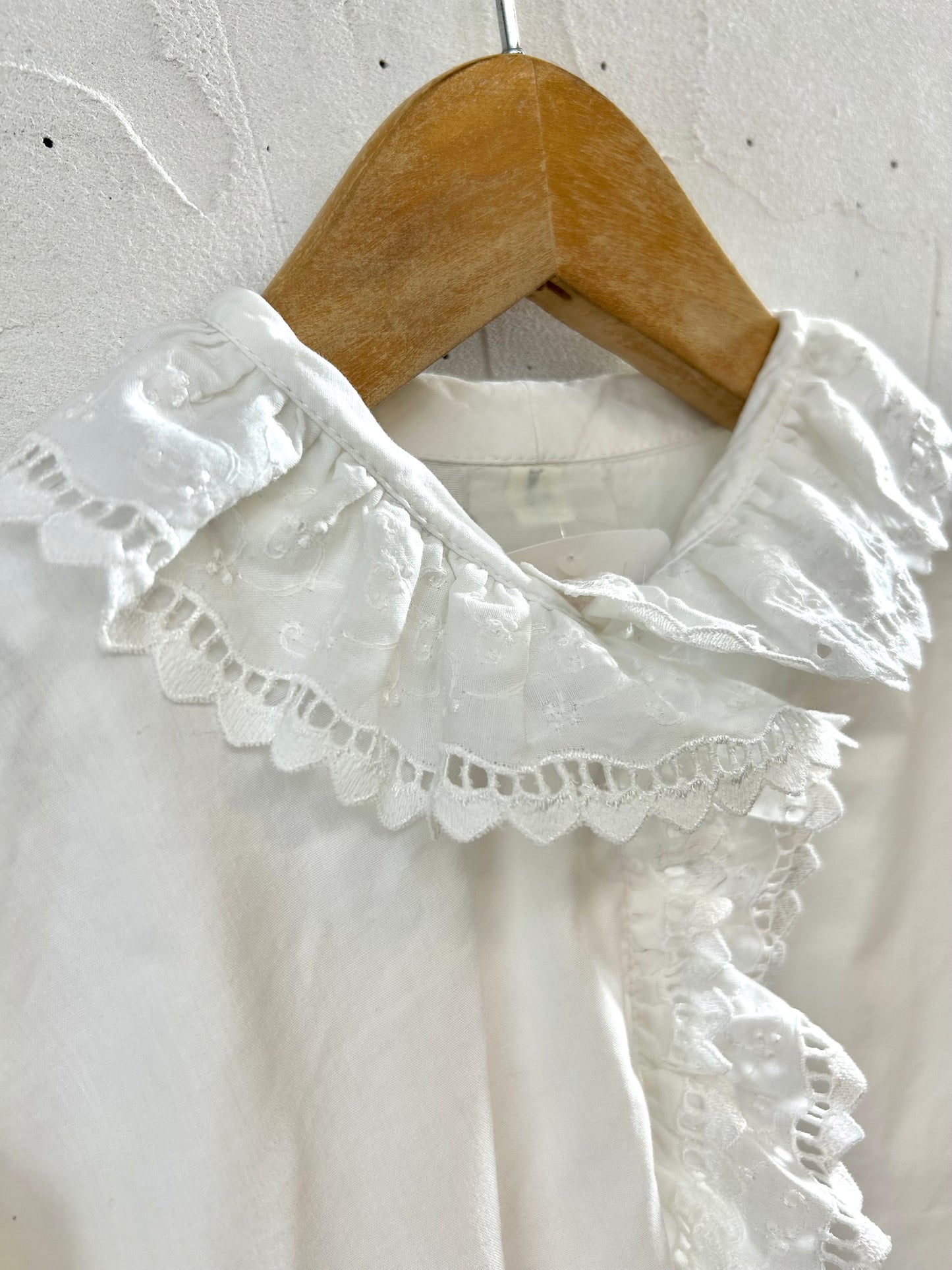 Vintage White Blouse　 [I28400]