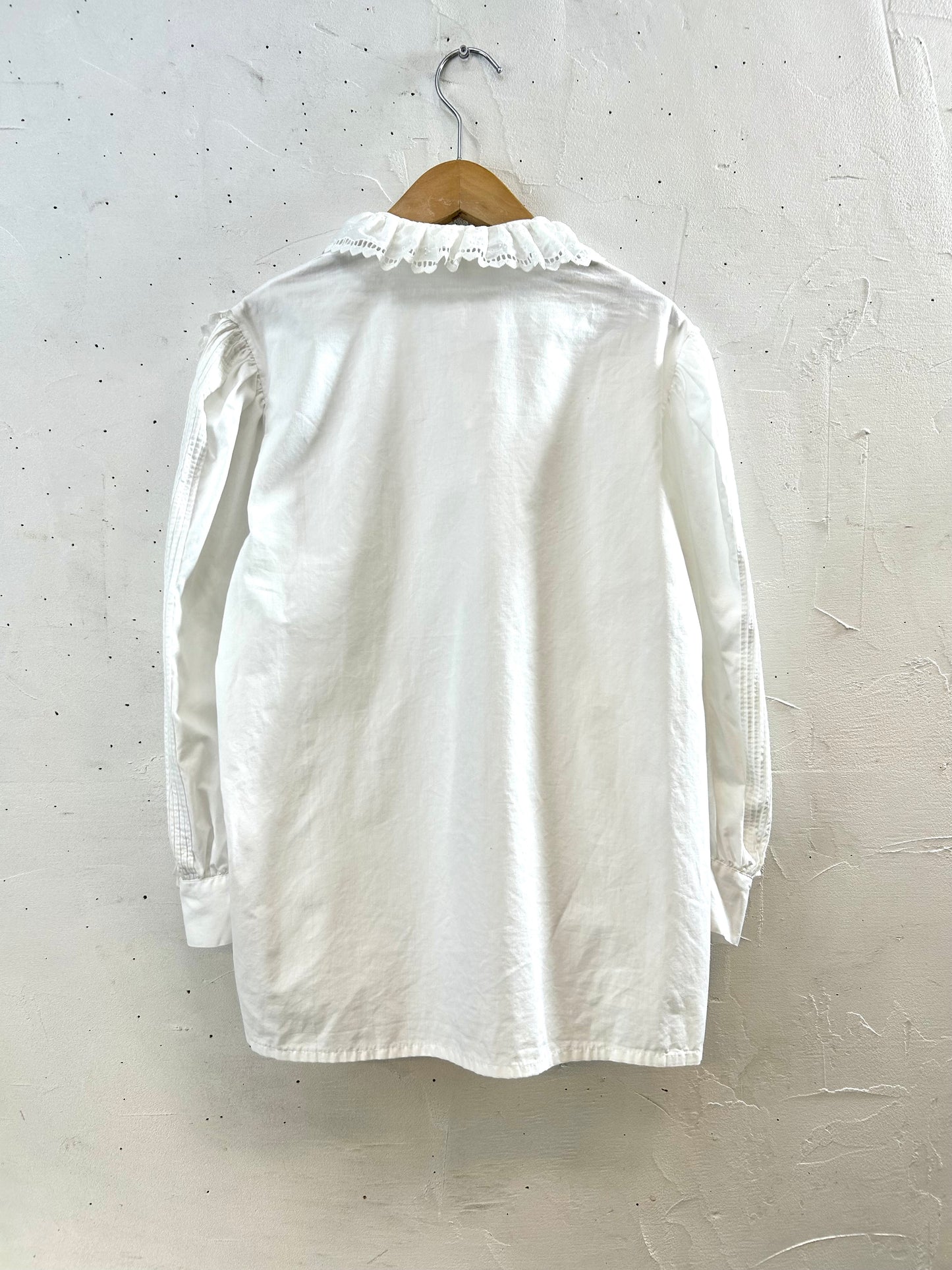 Vintage White Blouse　 [I28400]