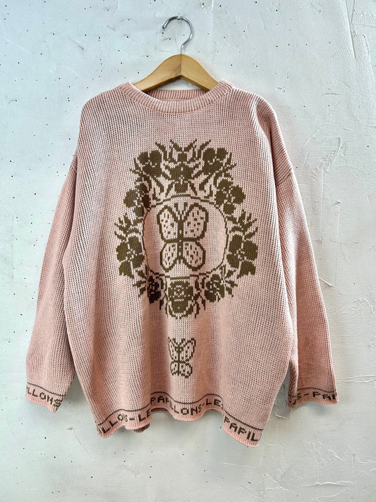 Vintage Knit Sweater [L29069]