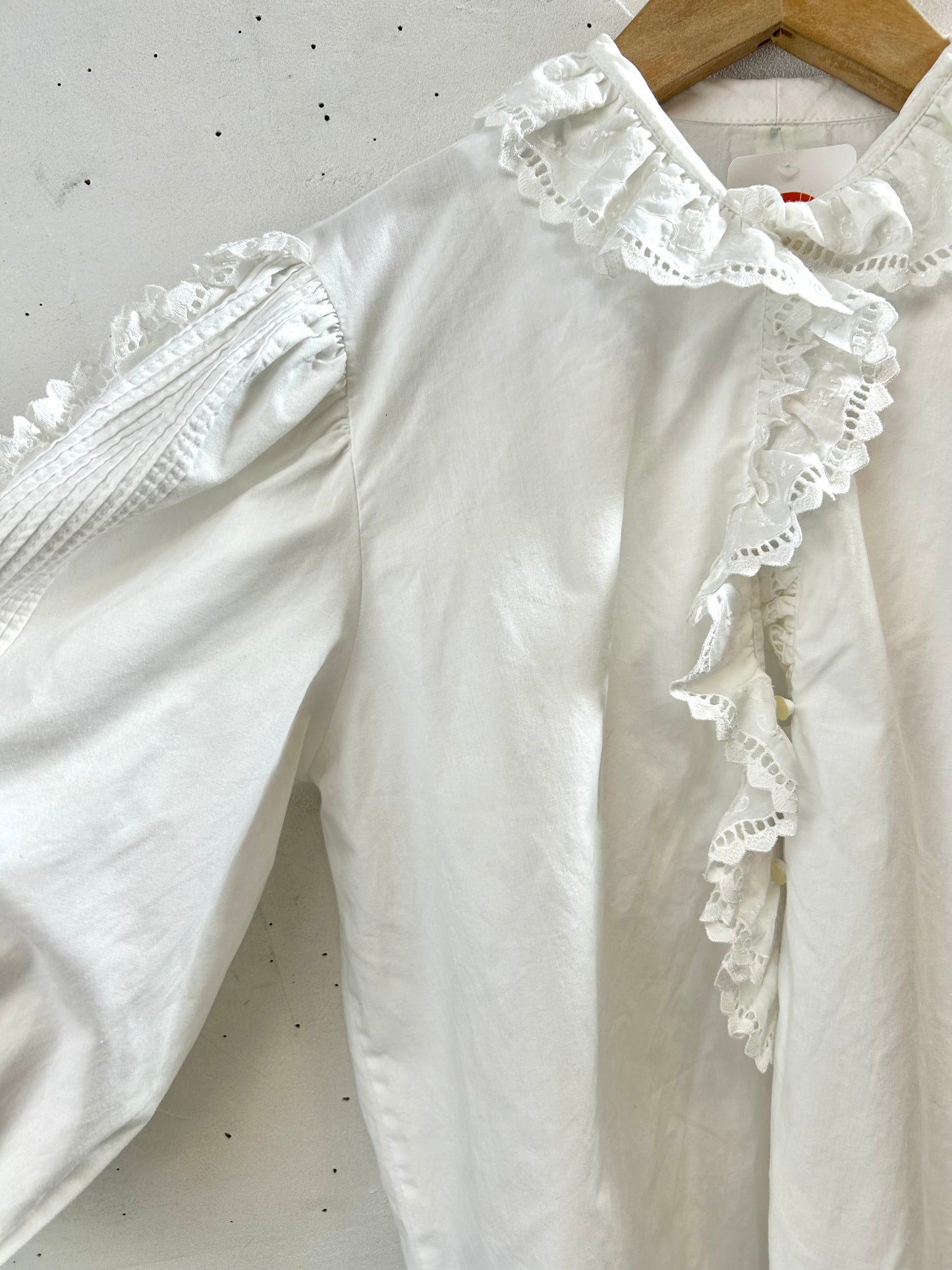 Vintage White Blouse　 [I28400]