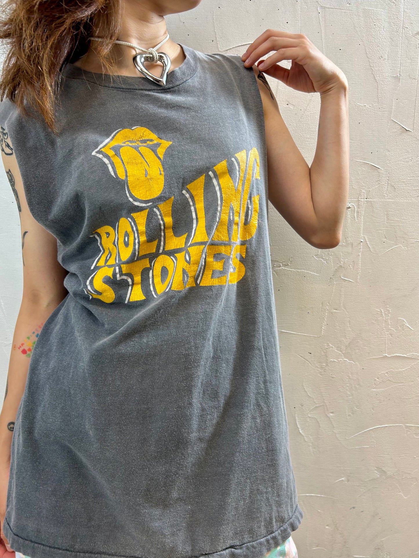 '80s Vintage T-Shirt MADE IN USA 〜ROLLING STONES〜 [G27861]