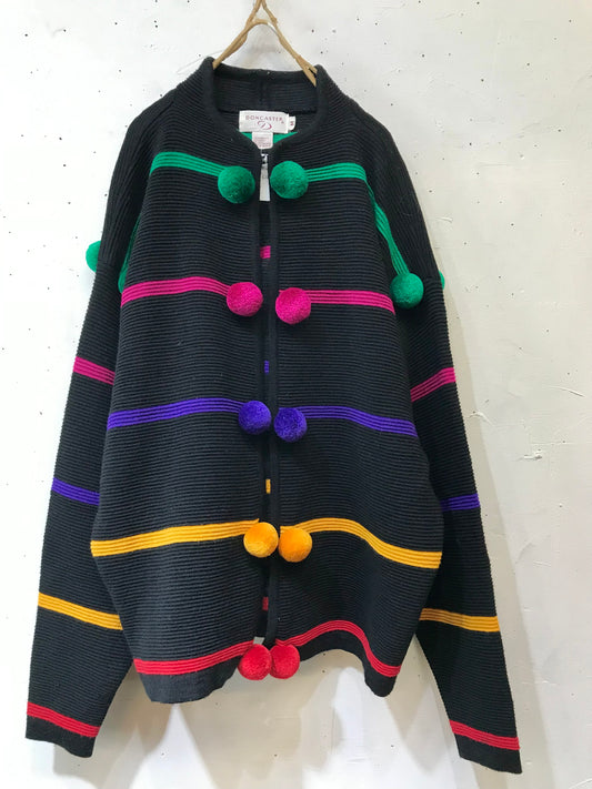 Vintage Knit Cardigan [K25519]