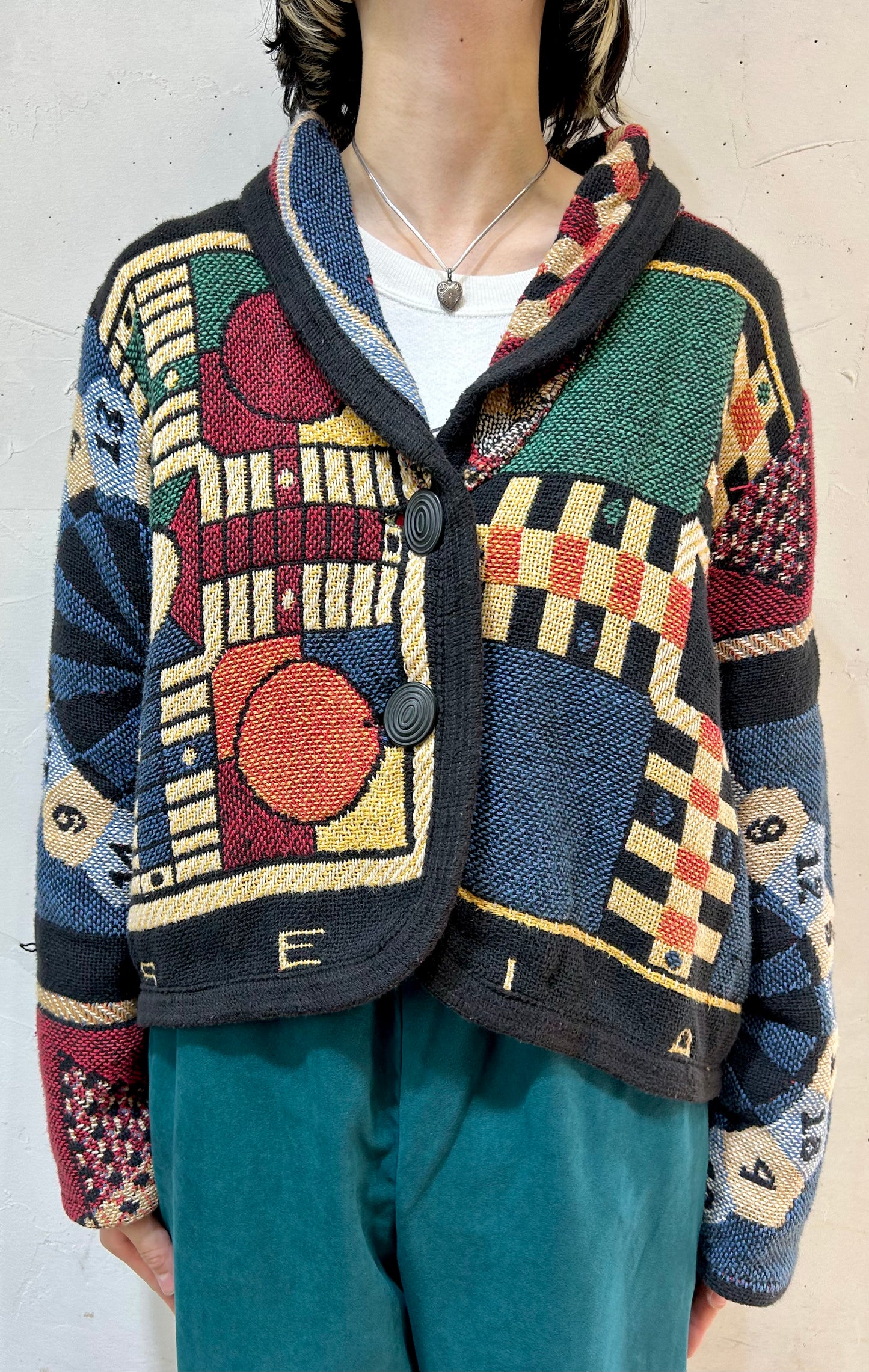 Vintage Rug Jacket 〜UNGE-POTCH-KET〜 [I24906]