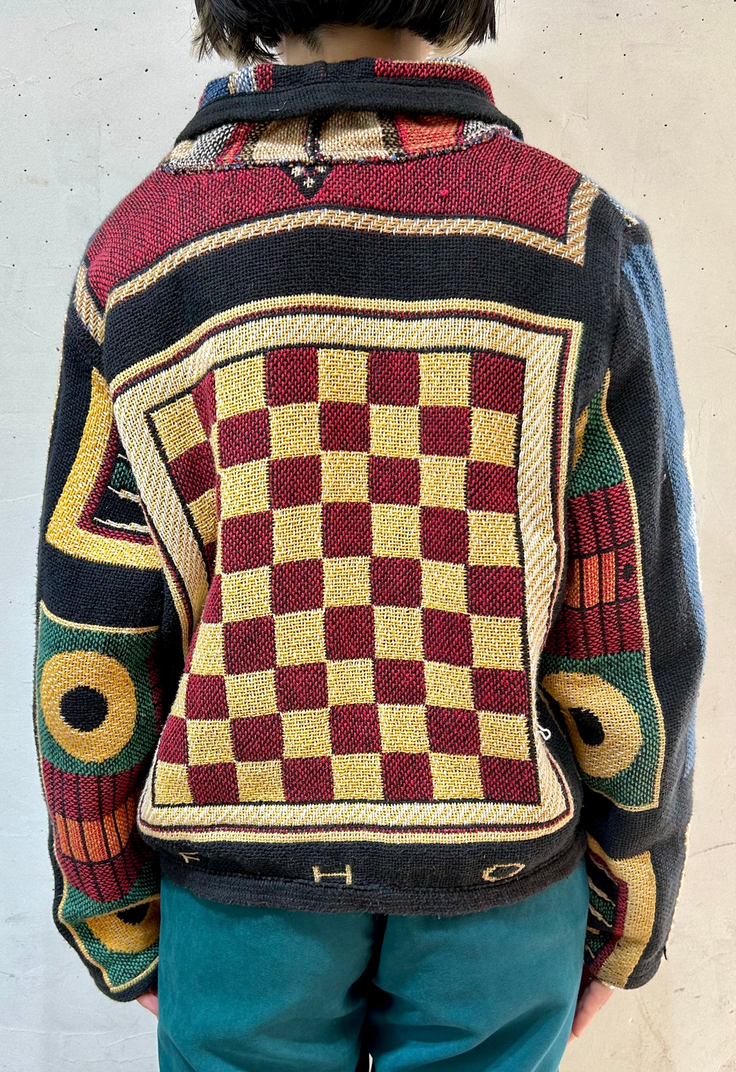 Vintage Rug Jacket 〜UNGE-POTCH-KET〜 [I24906]