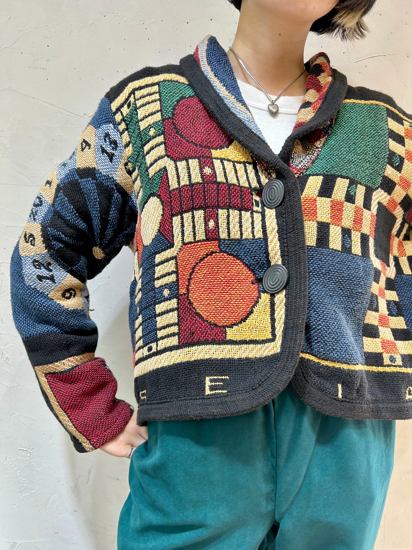 Vintage Rug Jacket 〜UNGE-POTCH-KET〜 [I24906]