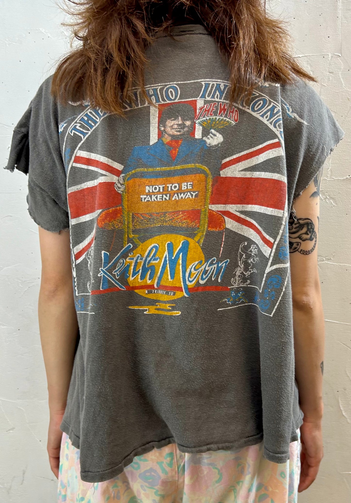 '80s Vintage Pakistan Cotton T-Shirt 〜THE WHO〜 [G27863]