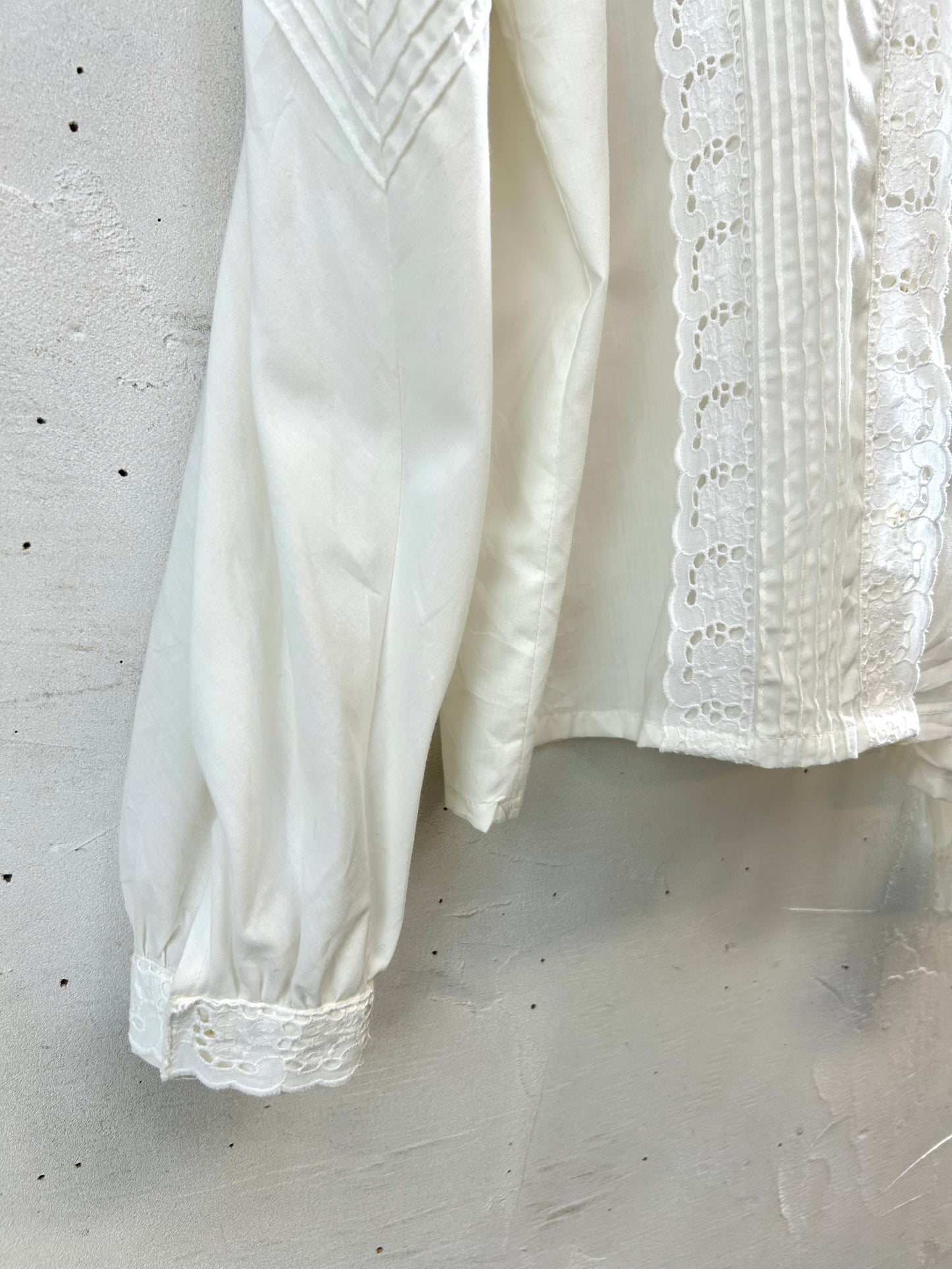 Vintage White Blouse　 [I28399]