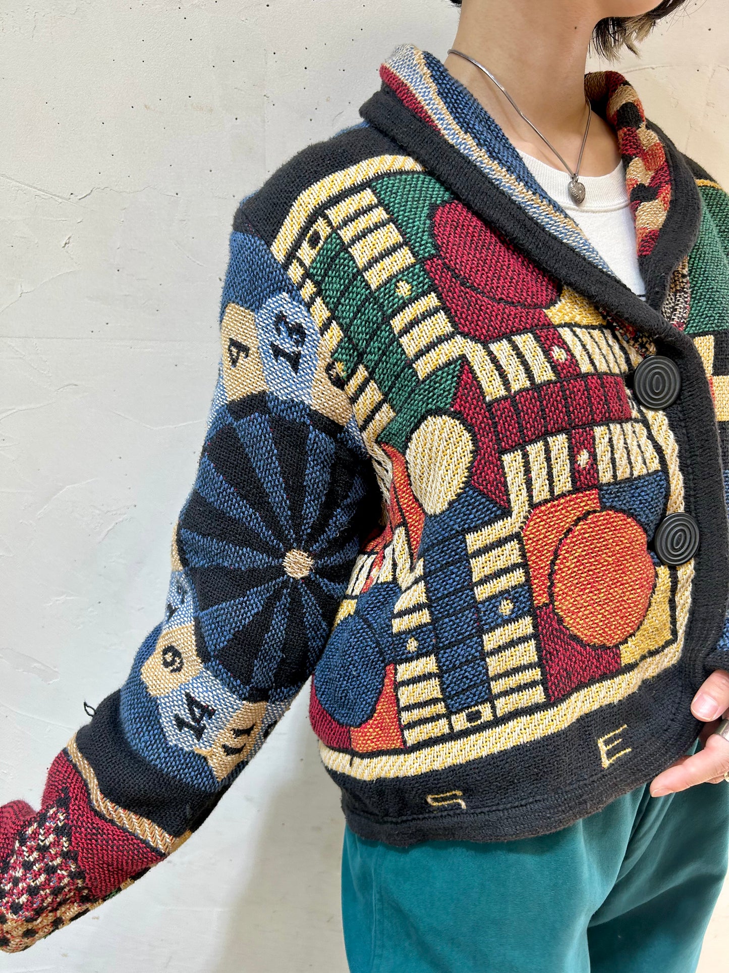 Vintage Rug Jacket 〜UNGE-POTCH-KET〜 [I24906]