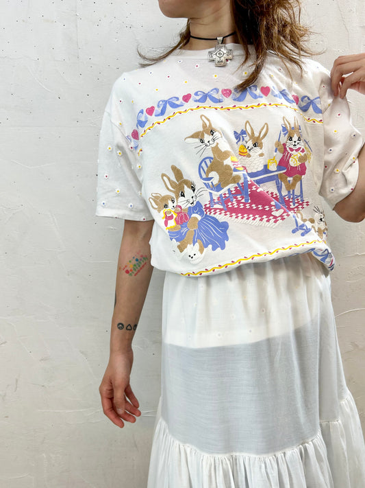 '80s Vintage Fancy T-Shirt 〜SCARAB〜 [F27555]