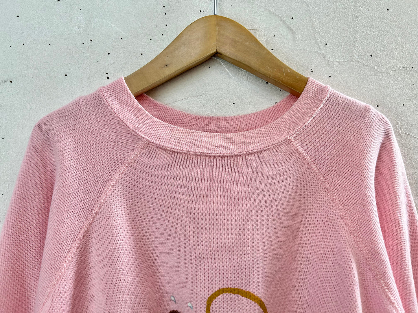 '80s Vintage Hand Painted Sweat MADE IN USA 〜Tultex〜 [K28841]