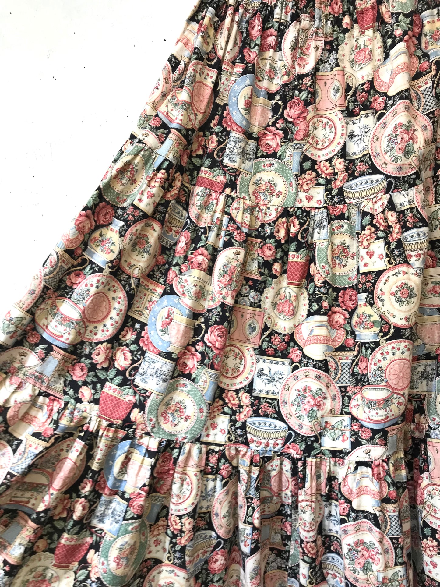 Vintage Tiered Skirt[K25516]