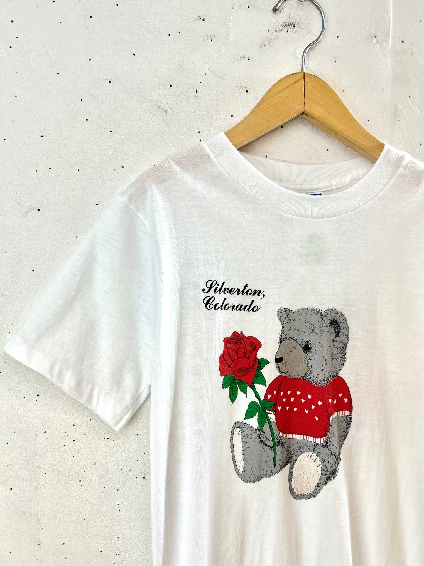 '80s Vintage T-Shirt MADE IN USA [F30576]