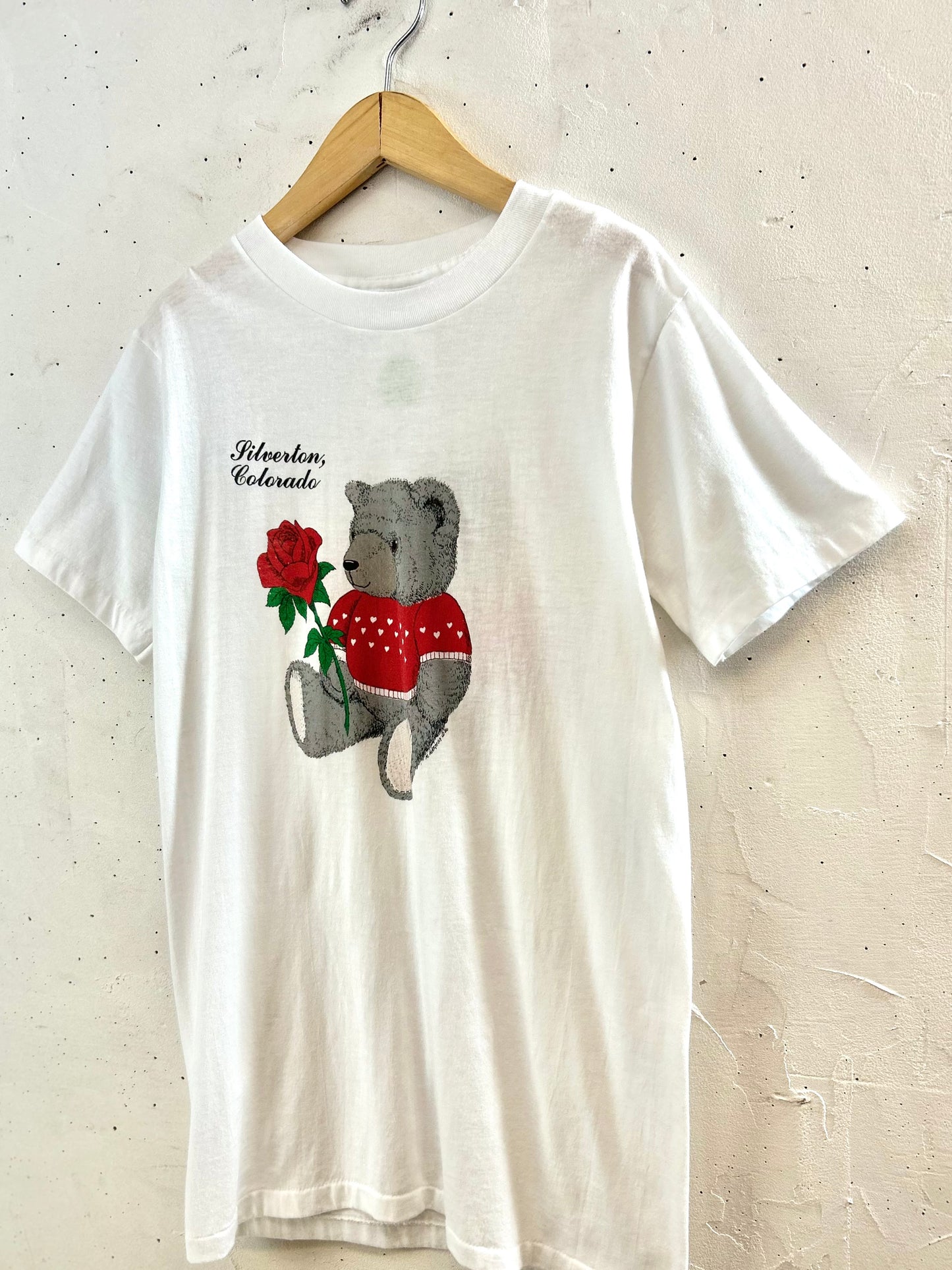 '80s Vintage T-Shirt MADE IN USA [F30576]