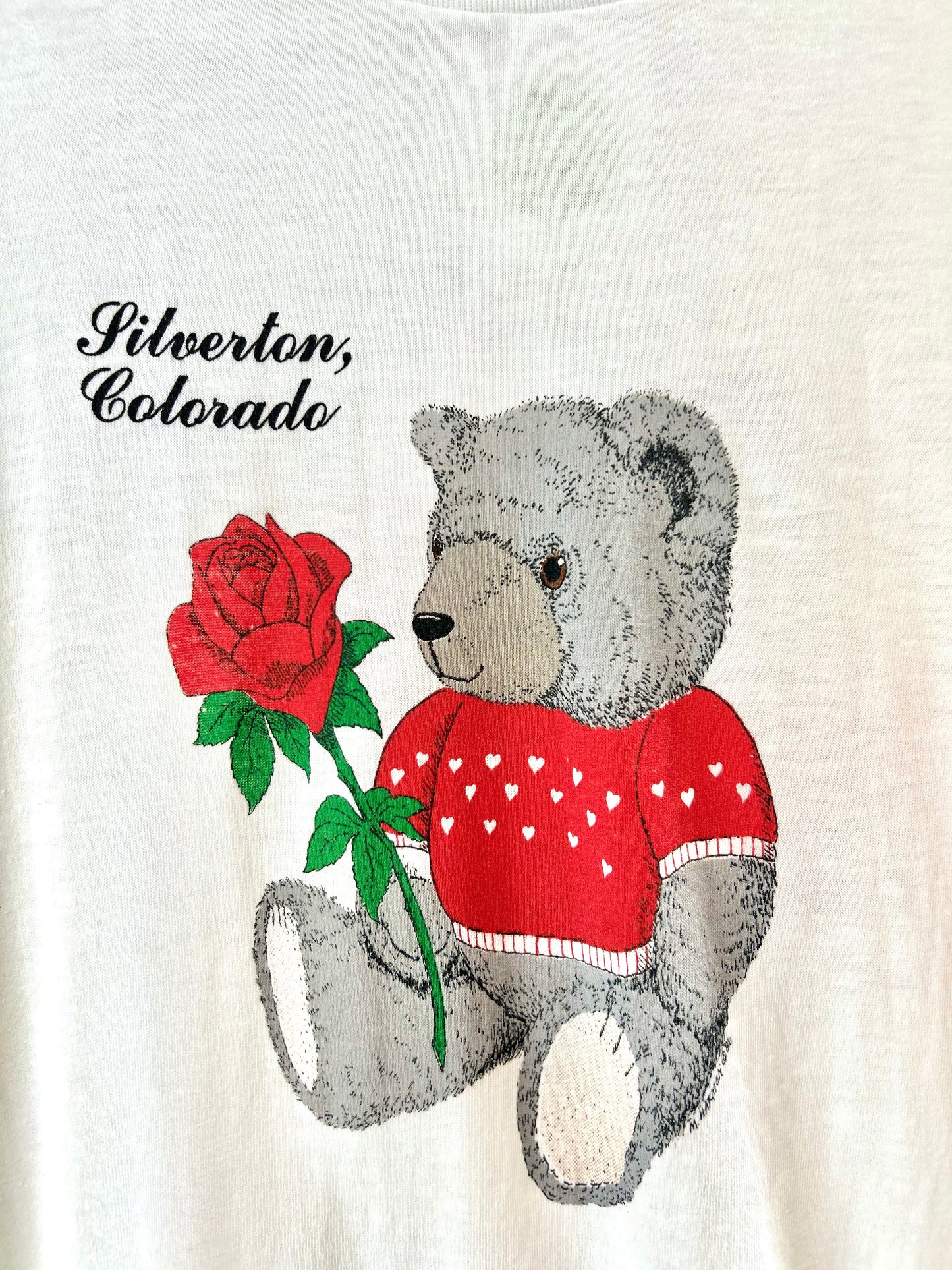 '80s Vintage T-Shirt MADE IN USA [F30576]