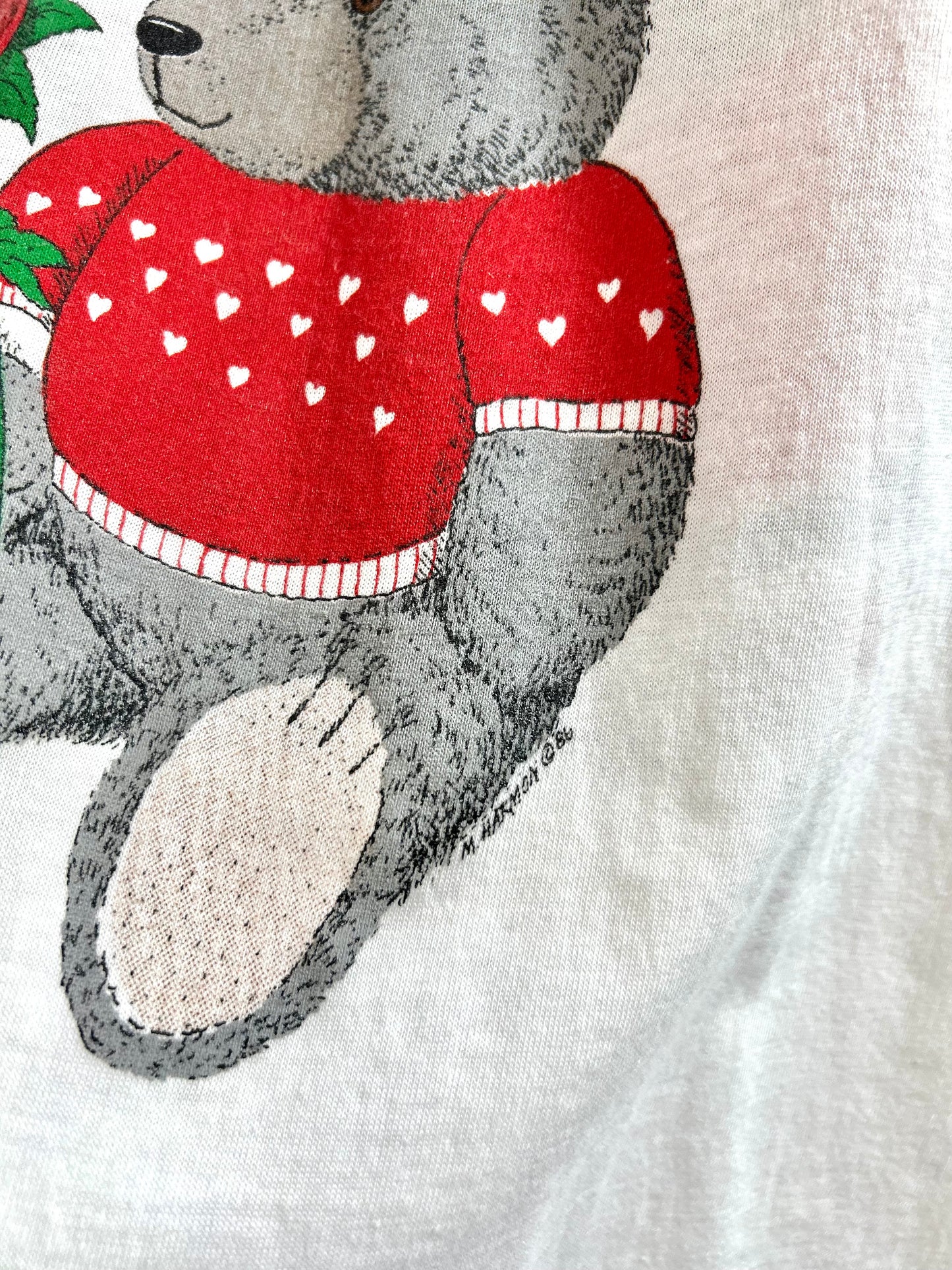 '80s Vintage T-Shirt MADE IN USA [F30576]