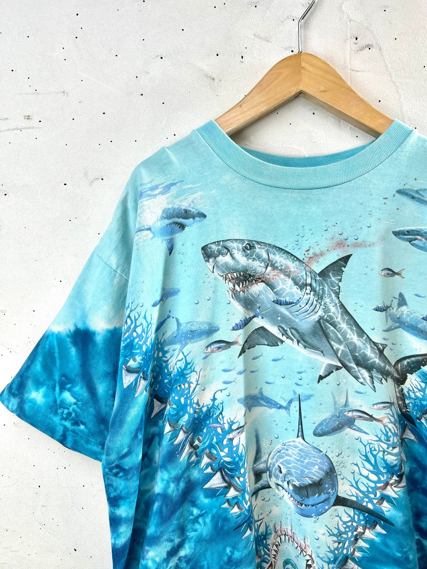 '90s TSHIRT  〜LIQUID BLUE〜 MADE IN USA [E30147]