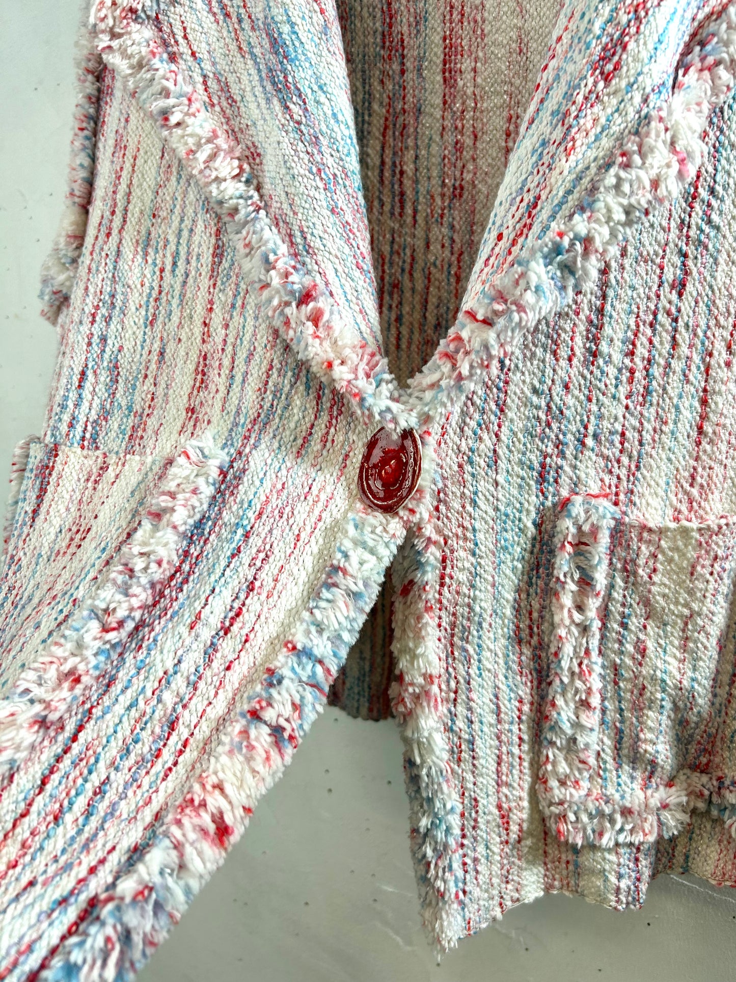 Vintage Hand Woven Vest [L29065]