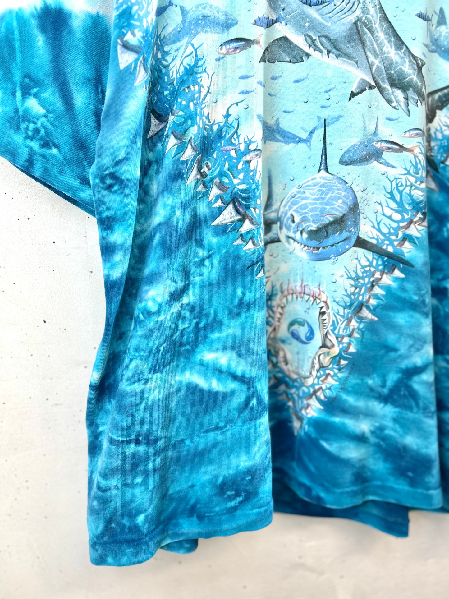 '90s TSHIRT  〜LIQUID BLUE〜 MADE IN USA [E30147]