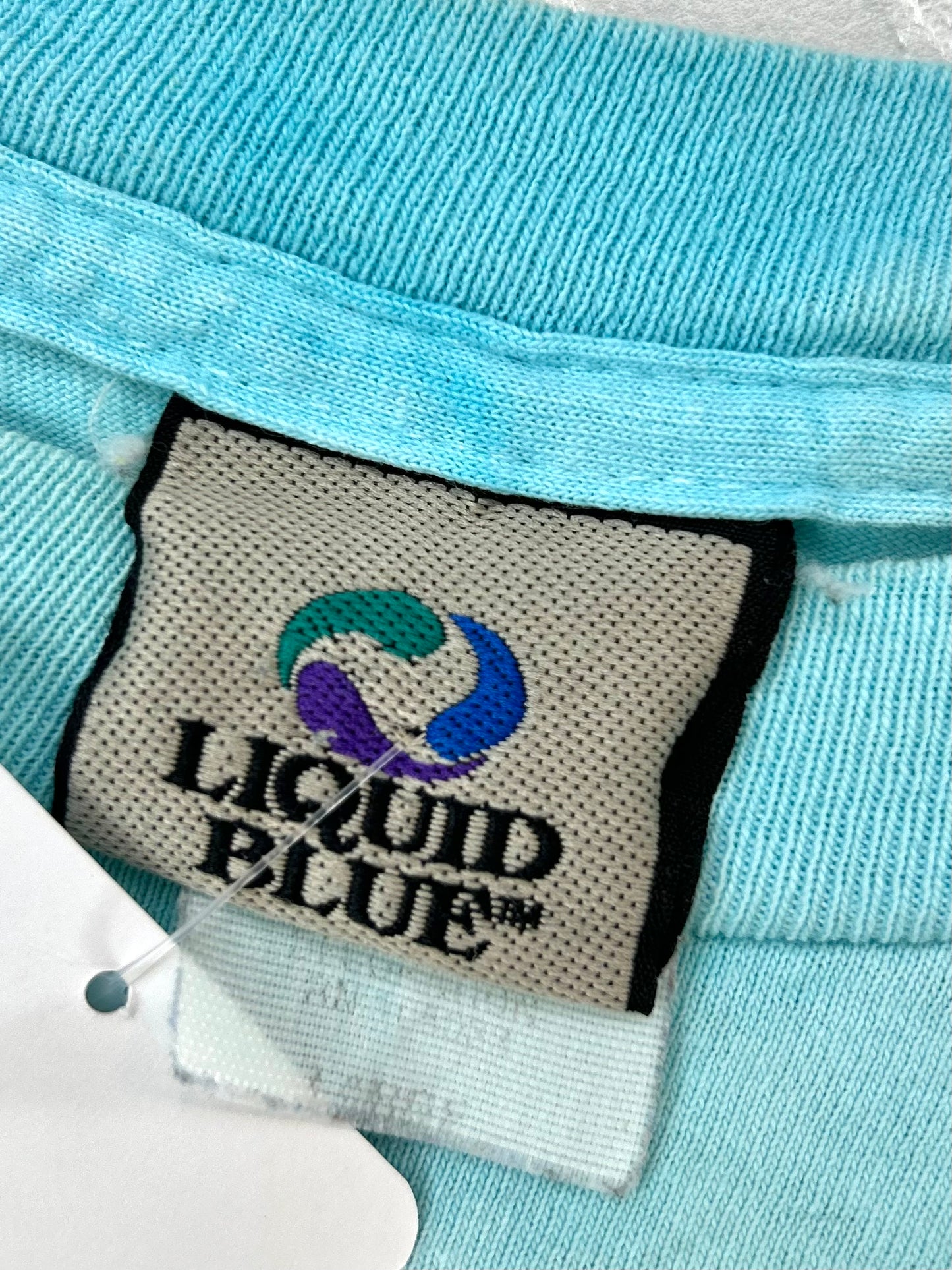 '90s TSHIRT  〜LIQUID BLUE〜 MADE IN USA [E30147]