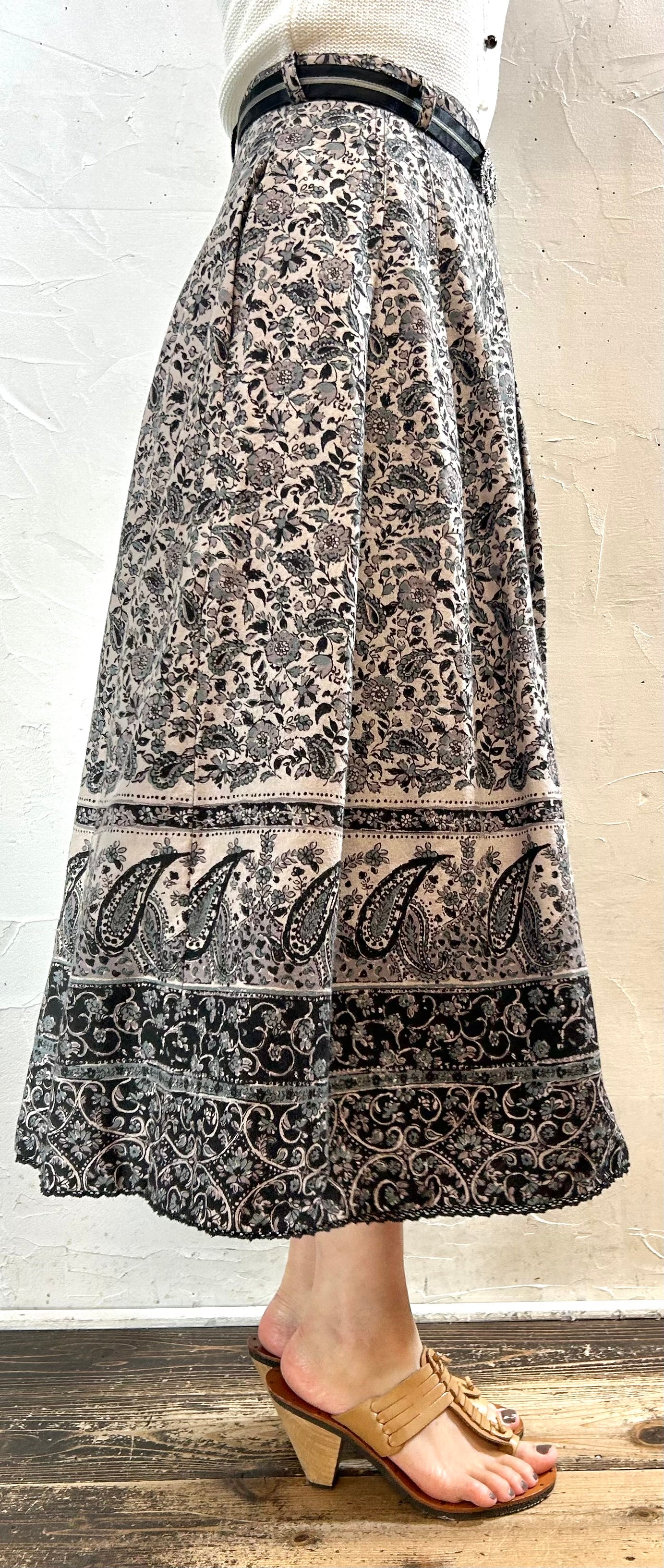 Vintage Tyrol Skirt 〜Alphorn〜 [F27722]