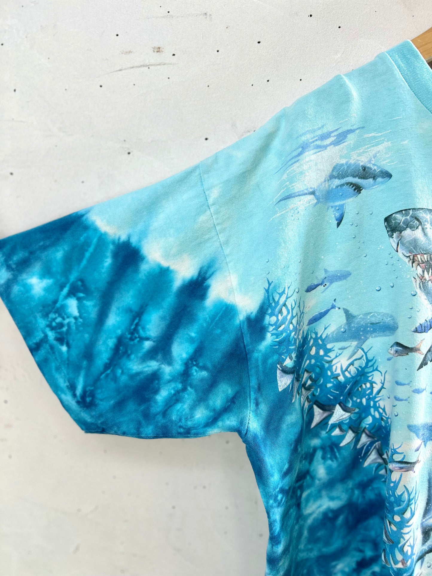 '90s TSHIRT  〜LIQUID BLUE〜 MADE IN USA [E30147]