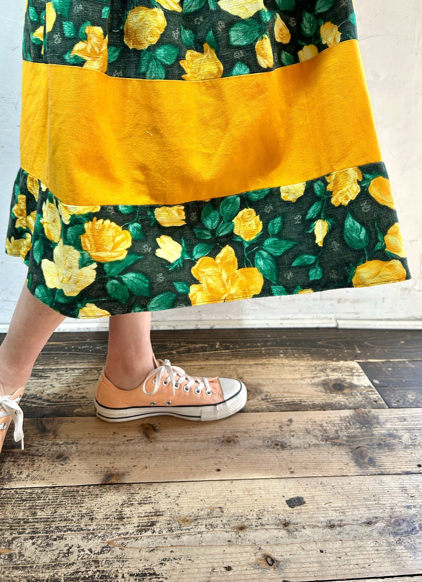 Vintage Flower Skirt [C26518]