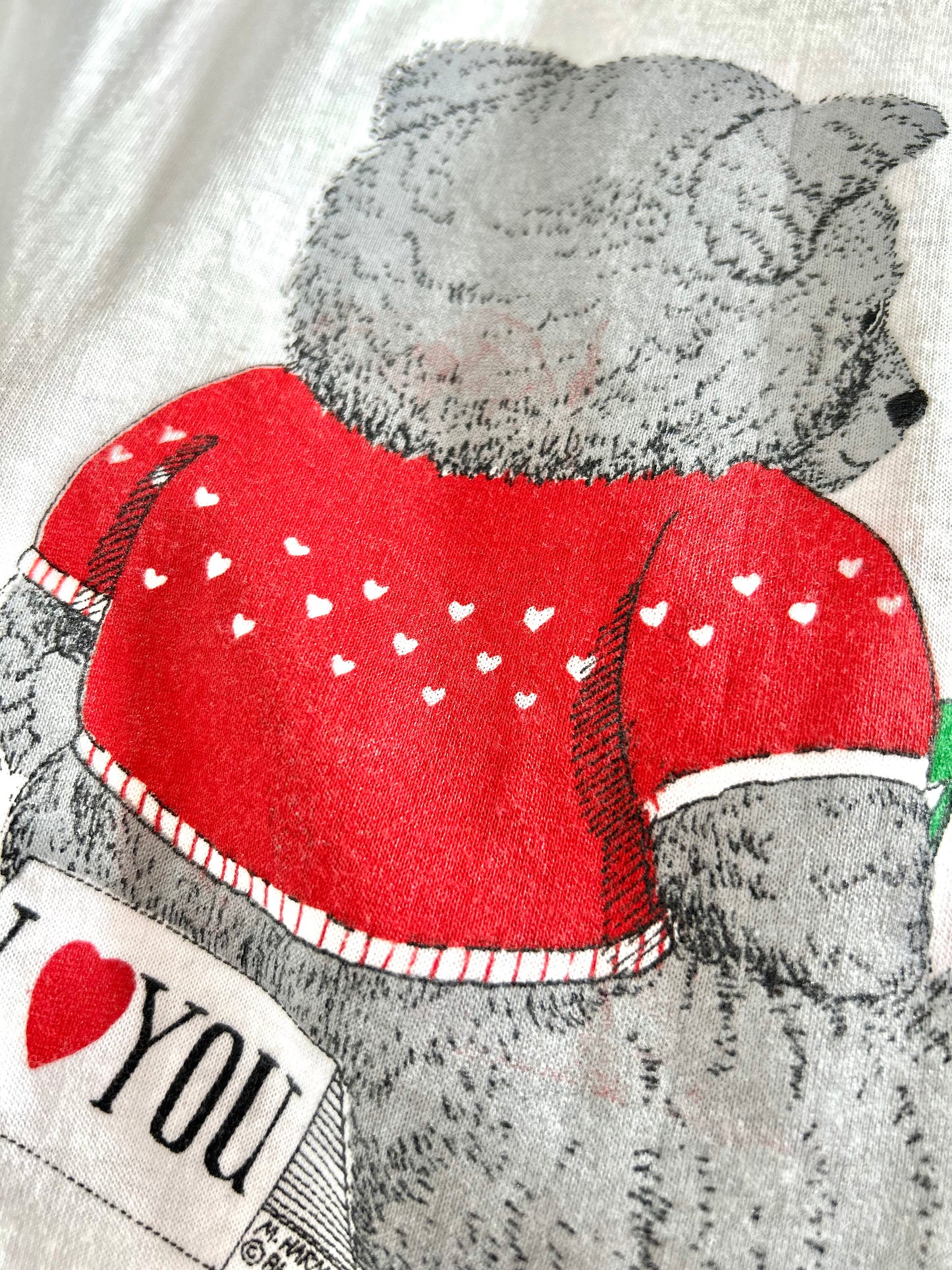 '80s Vintage T-Shirt MADE IN USA [F30576]